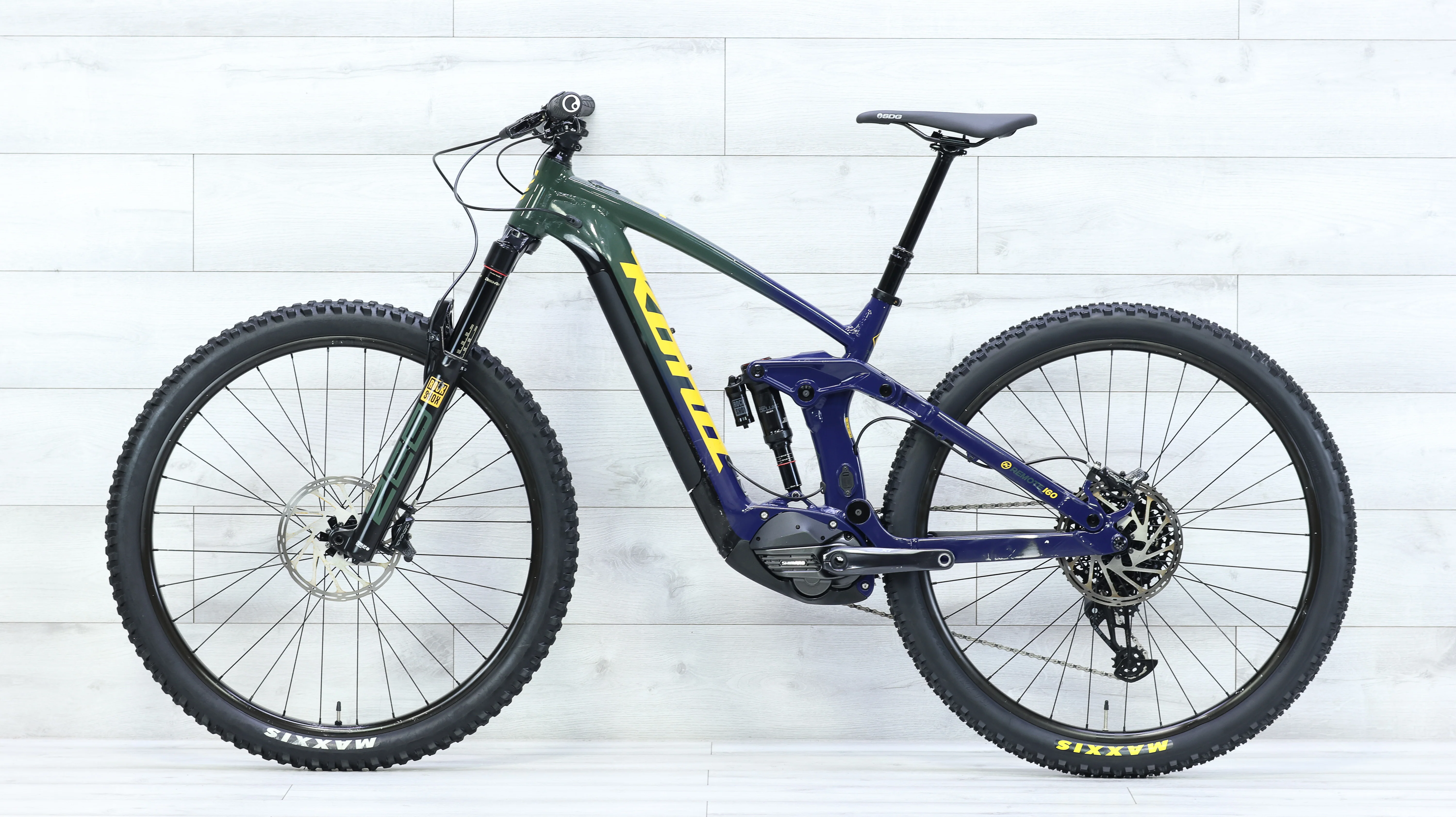 Kona Remote 160 DL AXS Mountain E-Bike - 2021, Medium - Image 2