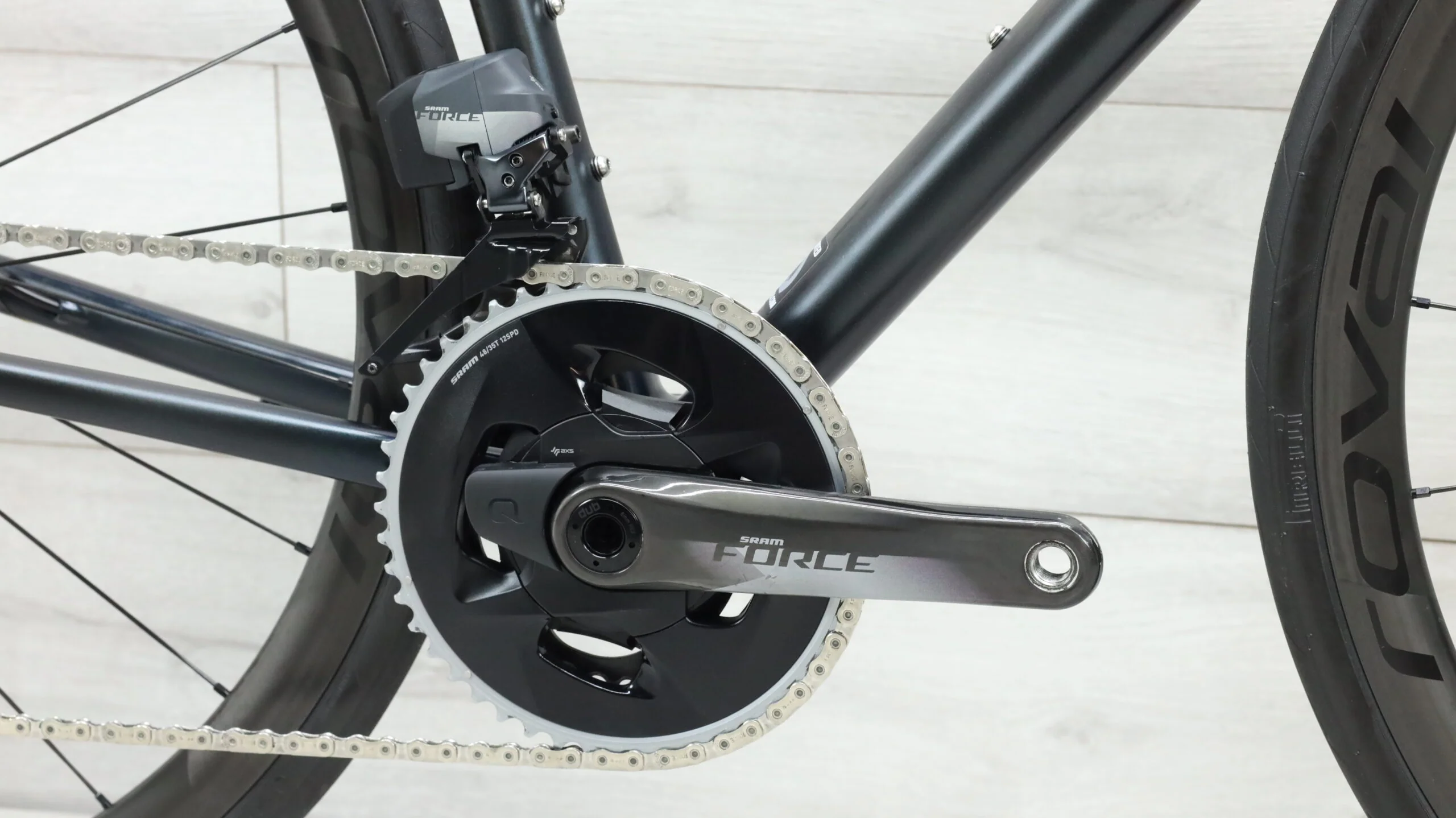 2021 Specialized Aethos Pro SRAM Force eTap AXS Road Bike - 54cm - Image 5