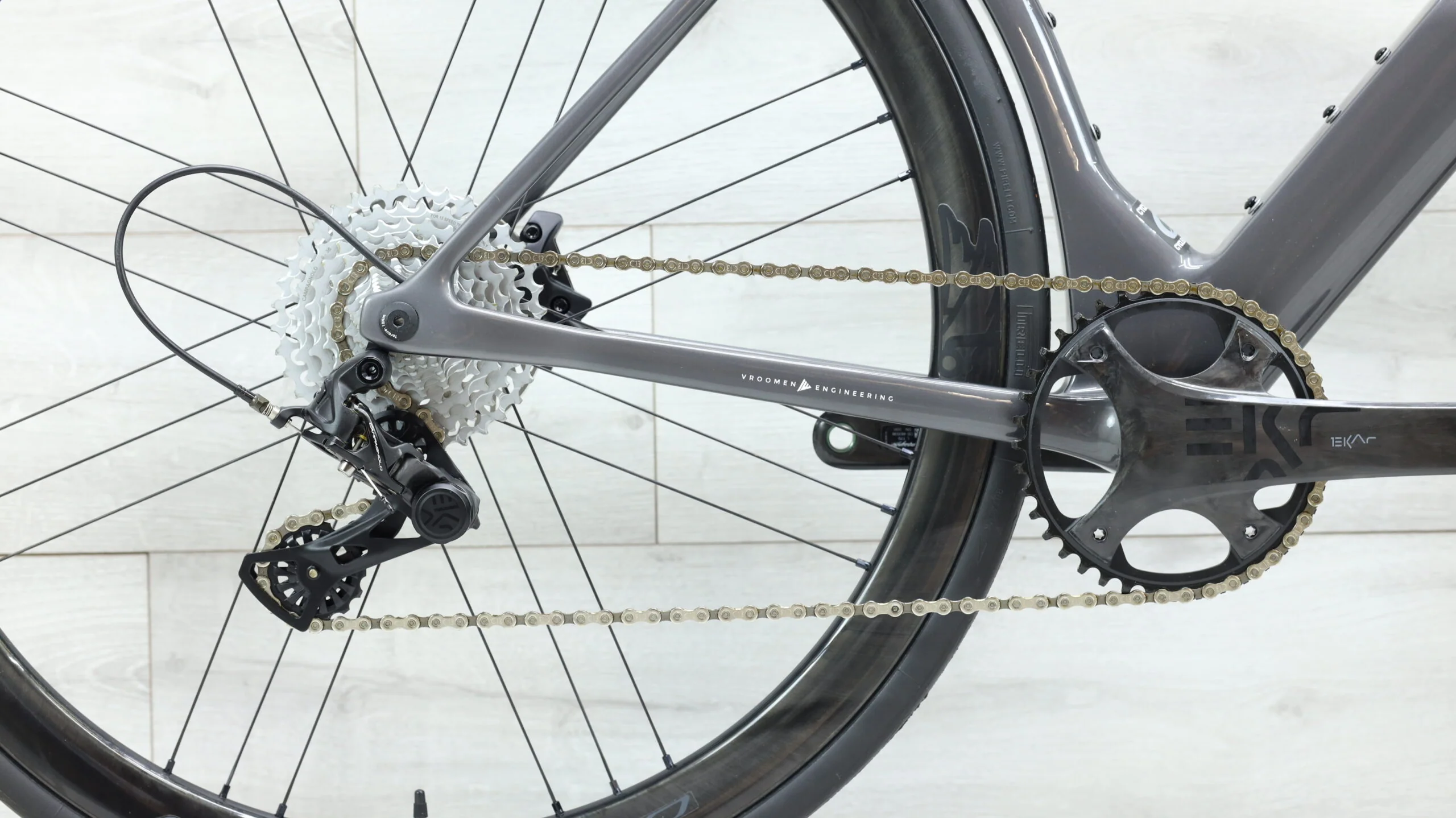 2022 3T Strada Team Ekar  Road Bike - Small - Image 5