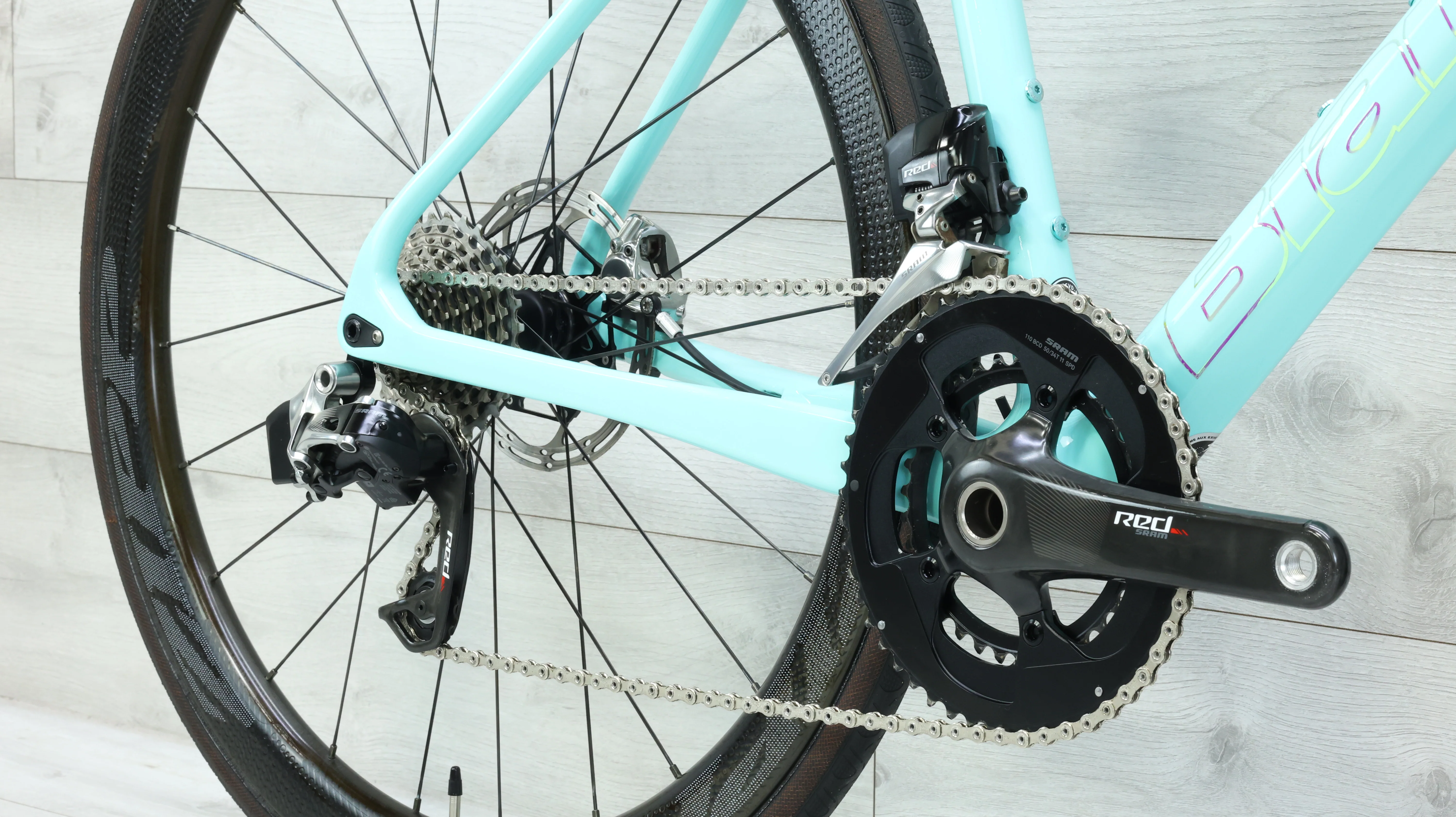 2023 Bianchi Specialissima Red eTap Road Bike - 50cm - Image 5