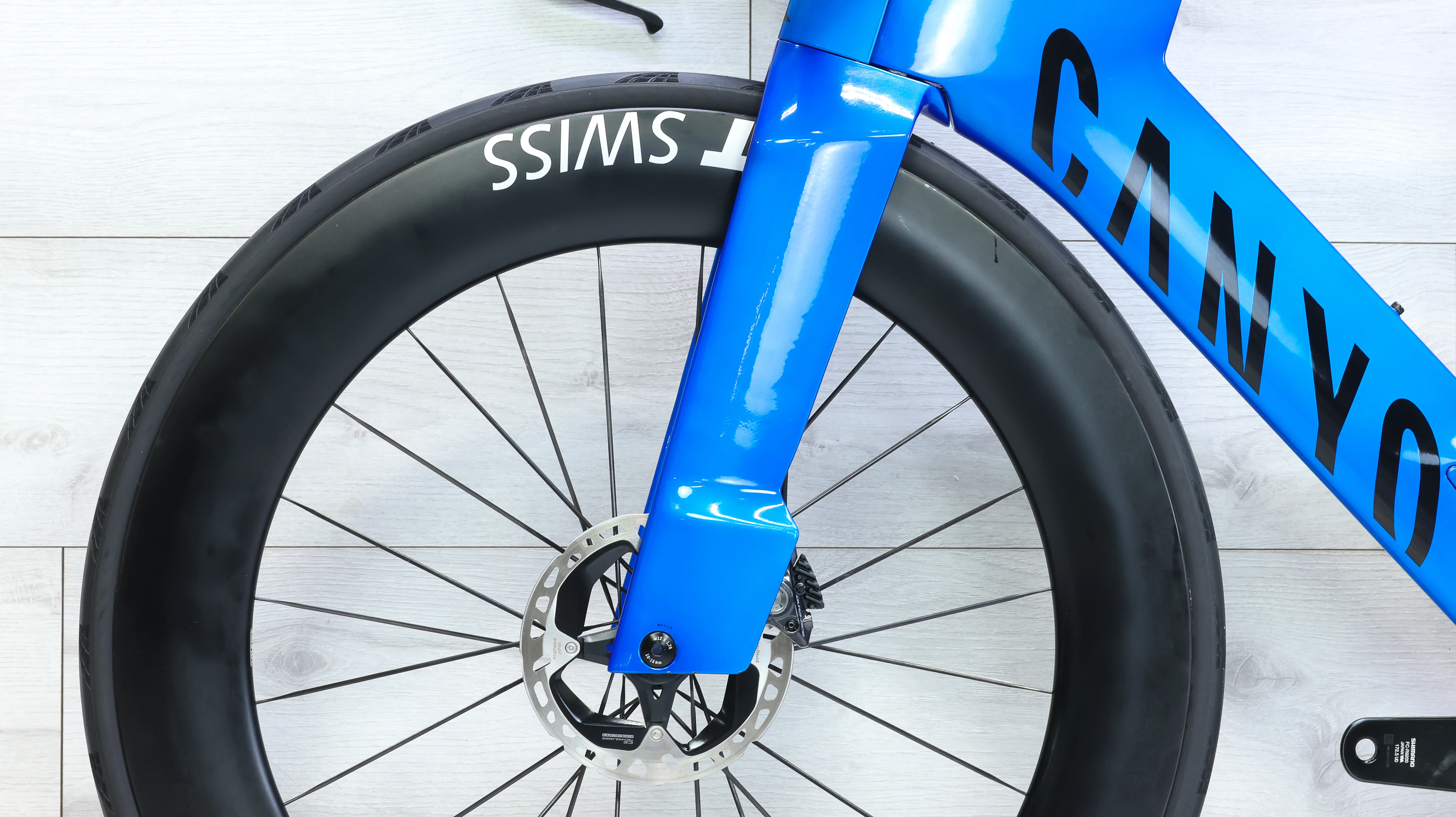 2023 Canyon Speedmax CFR Disc Di2 Triathlon Bike - Medium - Image 14