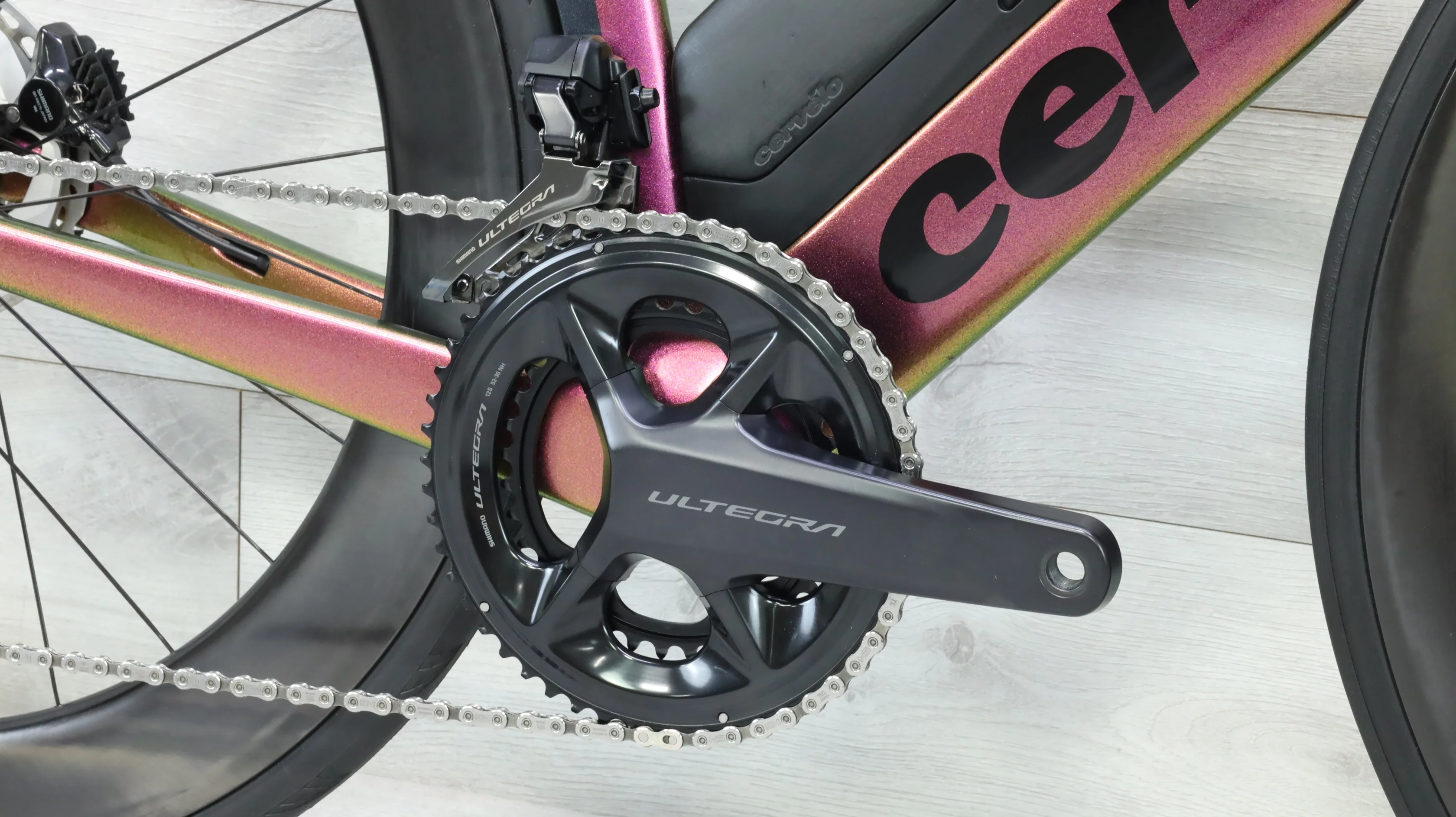 2023 Cervelo P5 Ultegra Di2 Triathlon Bike - 51cm - Image 5