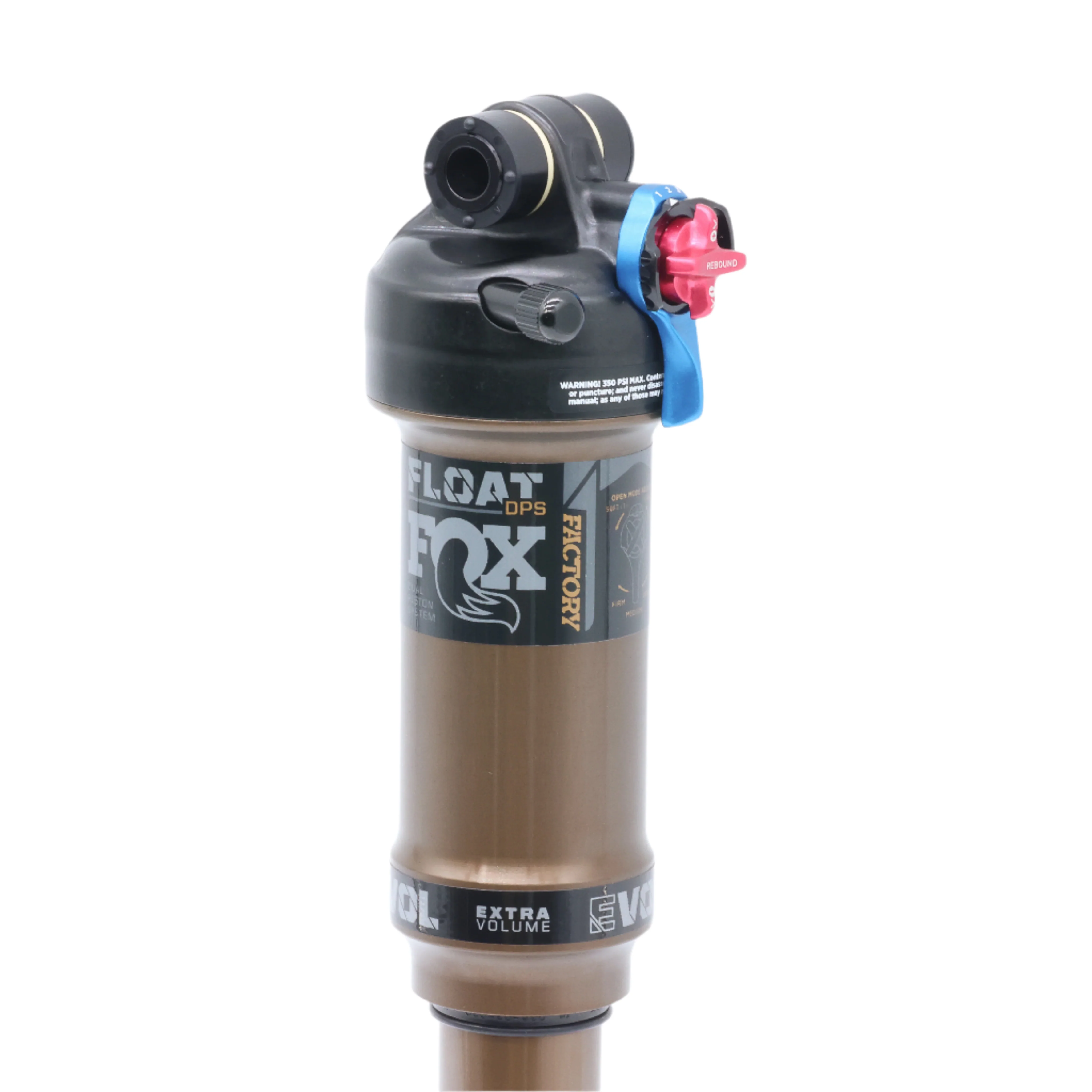 2023 Fox Float DPS Factory Rear Shock - 210x55mm - 3pos-Adj, Evol LV - Image 3