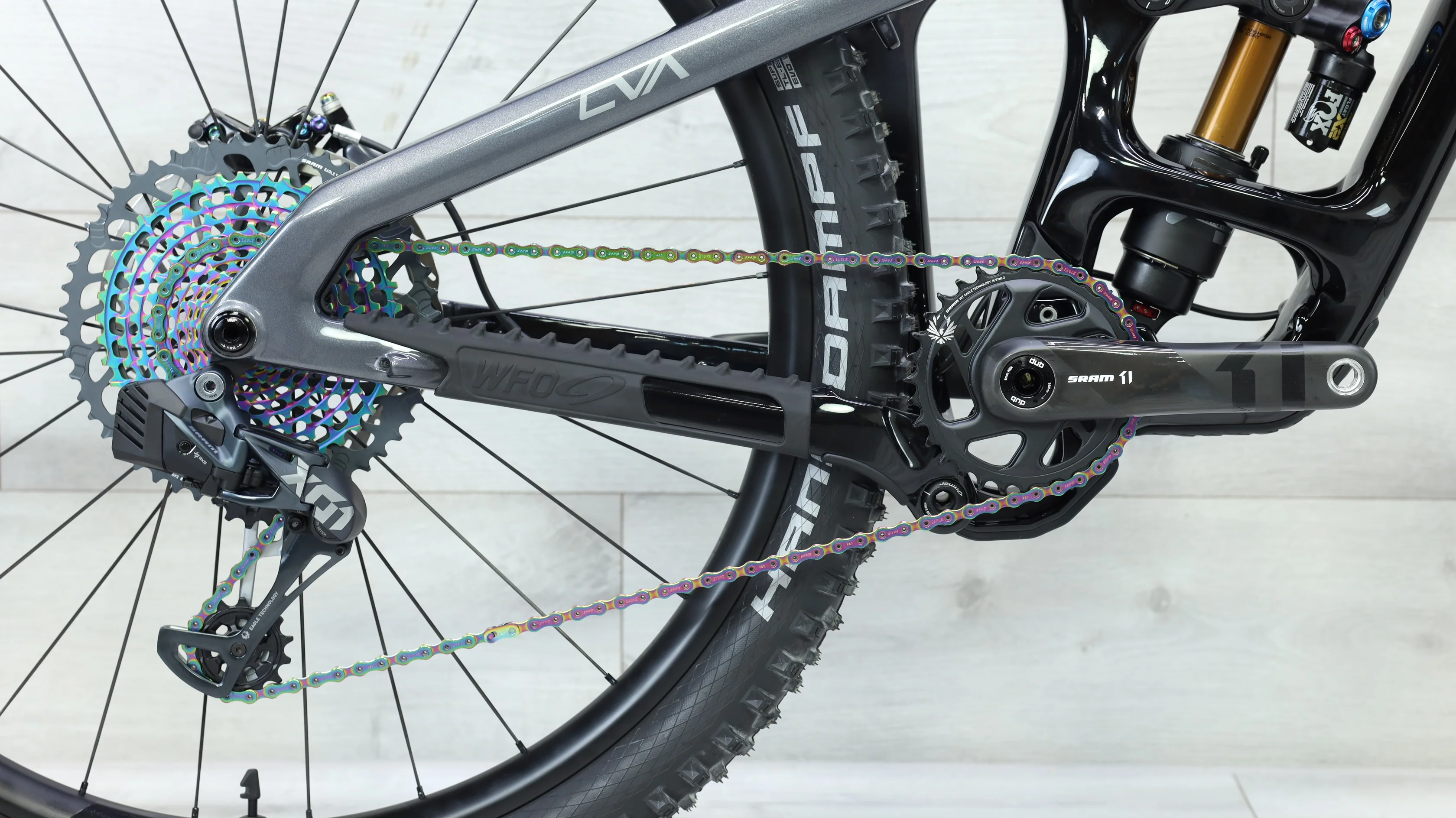 2023 Niner WFO 9 RDO 5-STAR SRAM X01 AXS LTD Mountain Bike - Medium - Image 4