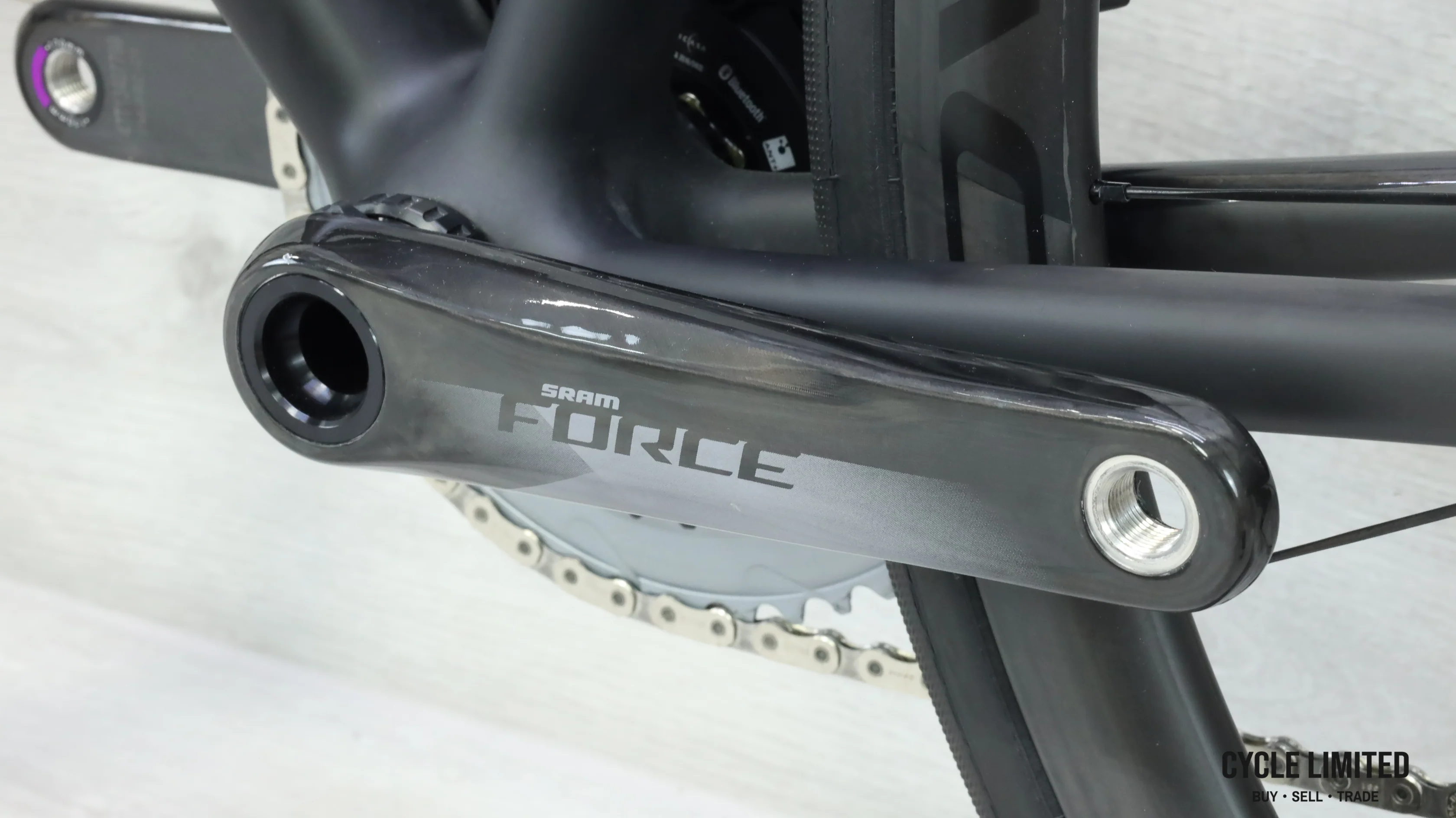 2023 Specialized Aethos Pro SRAM Force eTap AXS Road Bike - 52cm - Image 6