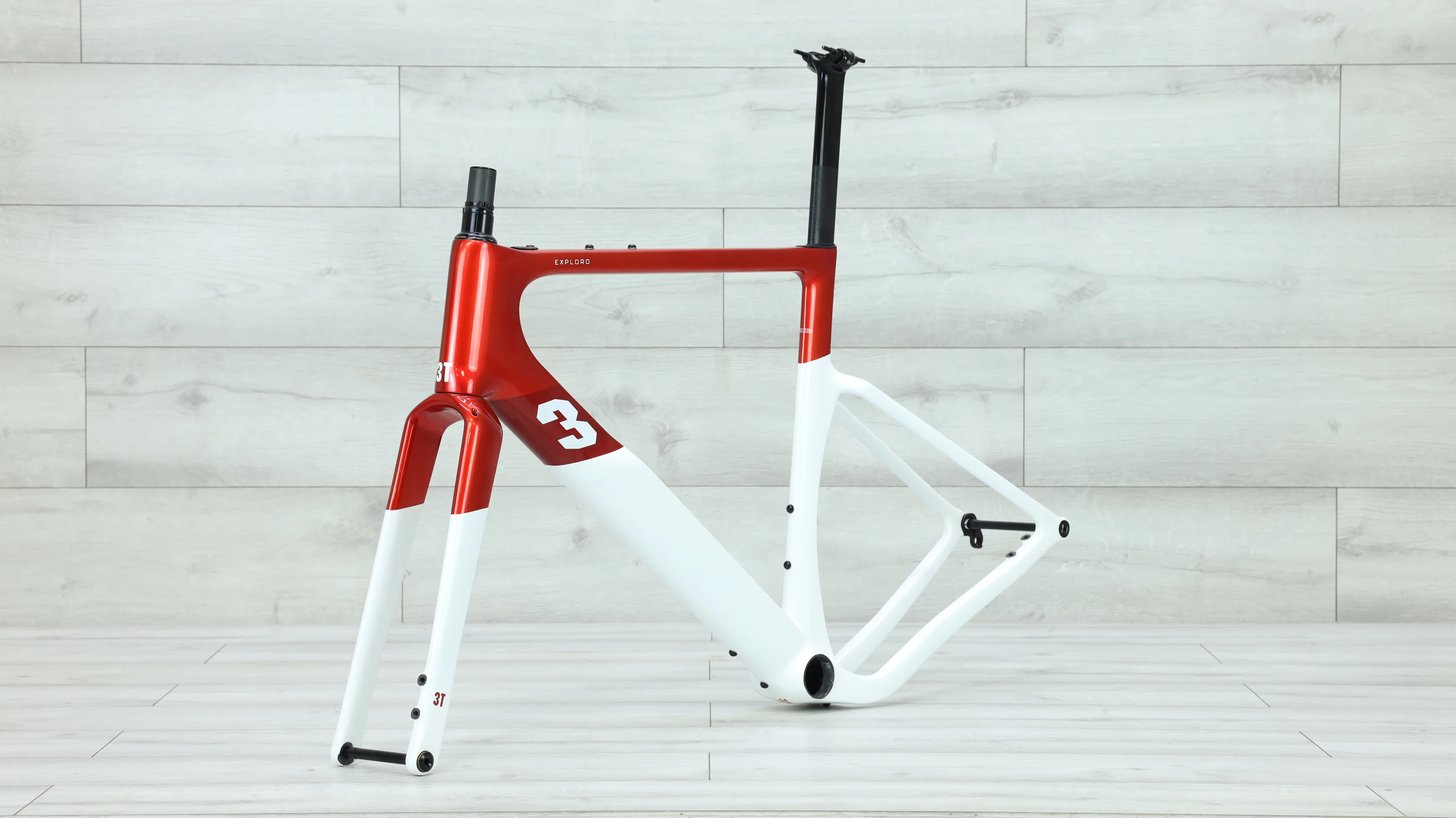 2024 3T Exploro RaceMax Gravel Frameset - 54cm - Image 4