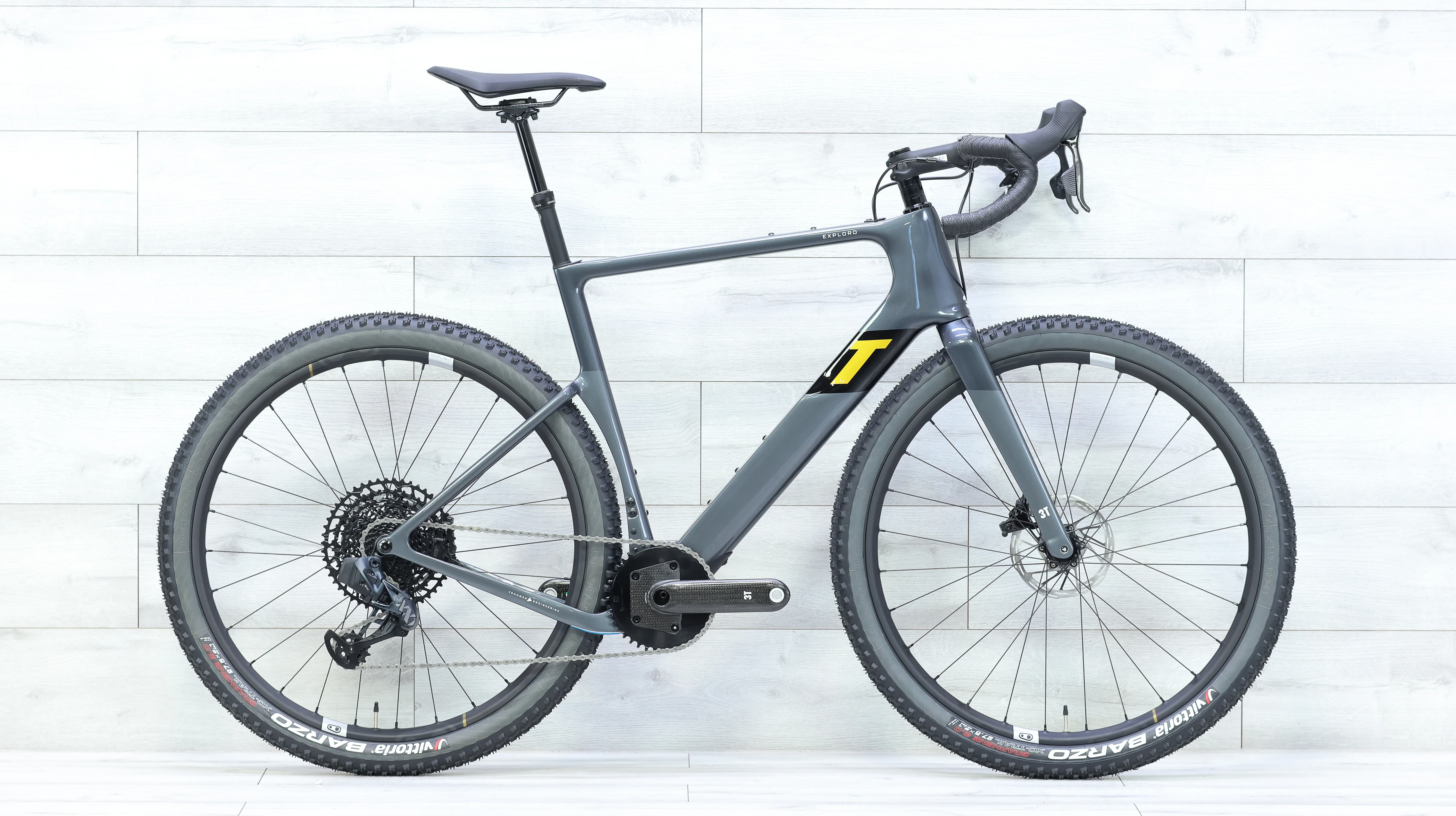 2024 3T Exploro Ultra Force D2 Eagle AXS Crankbrothers Edition Gravel Bike - 56cm