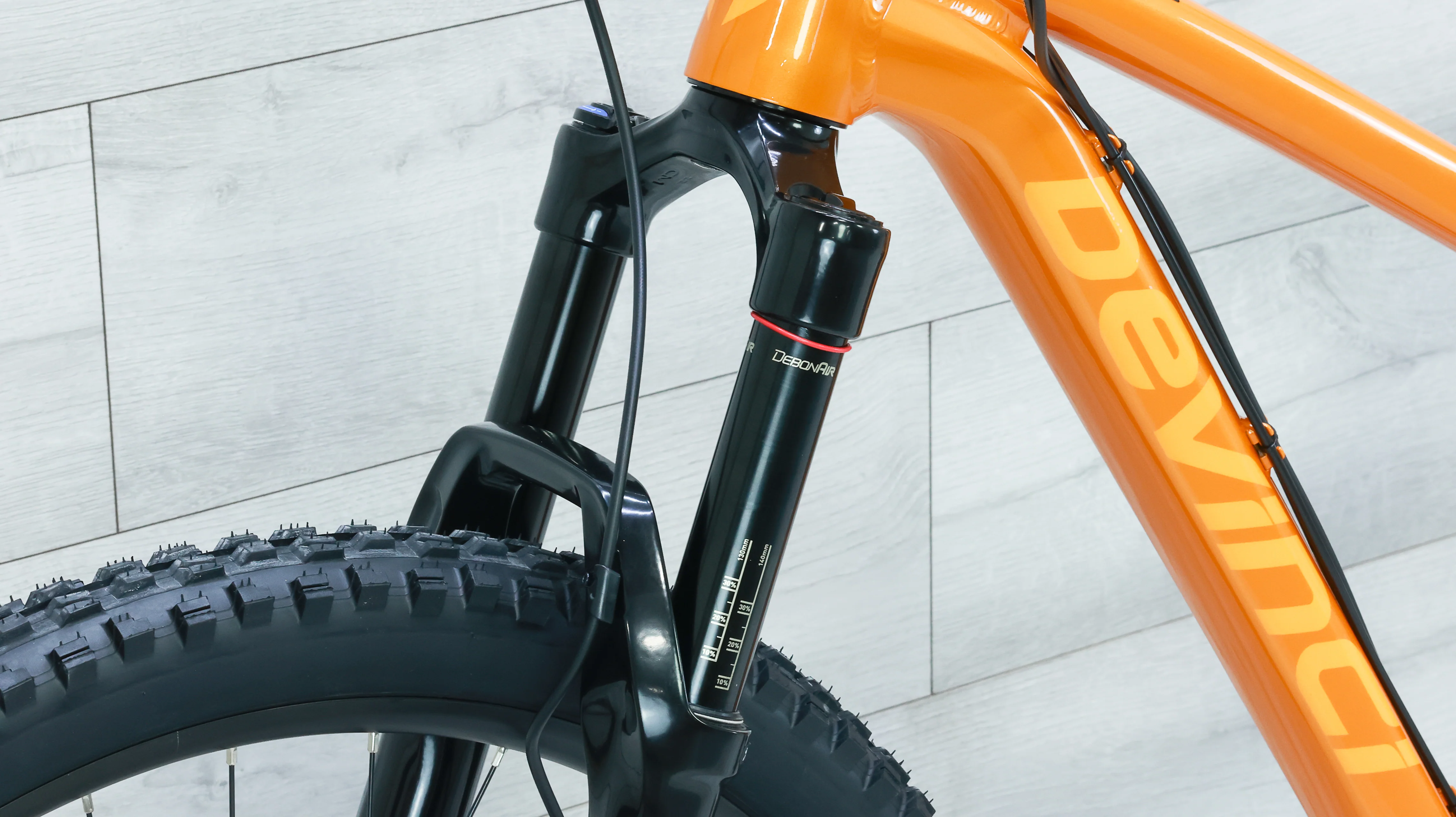 2024 Devinci Django A29 NX 12s Dream Orange Mountain Bike - Image 11