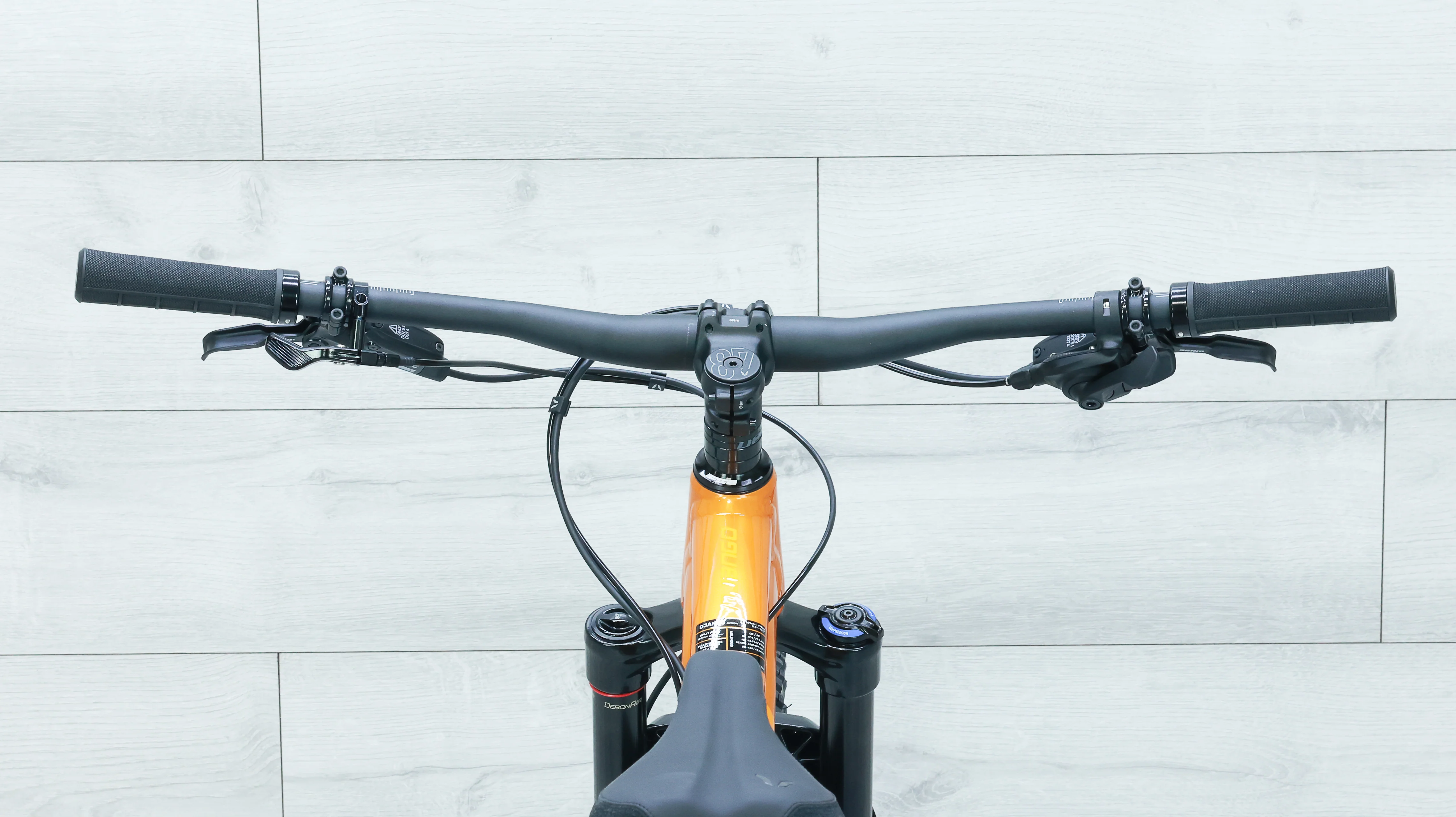 2024 Devinci Django A29 NX 12s Dream Orange Mountain Bike - Image 14