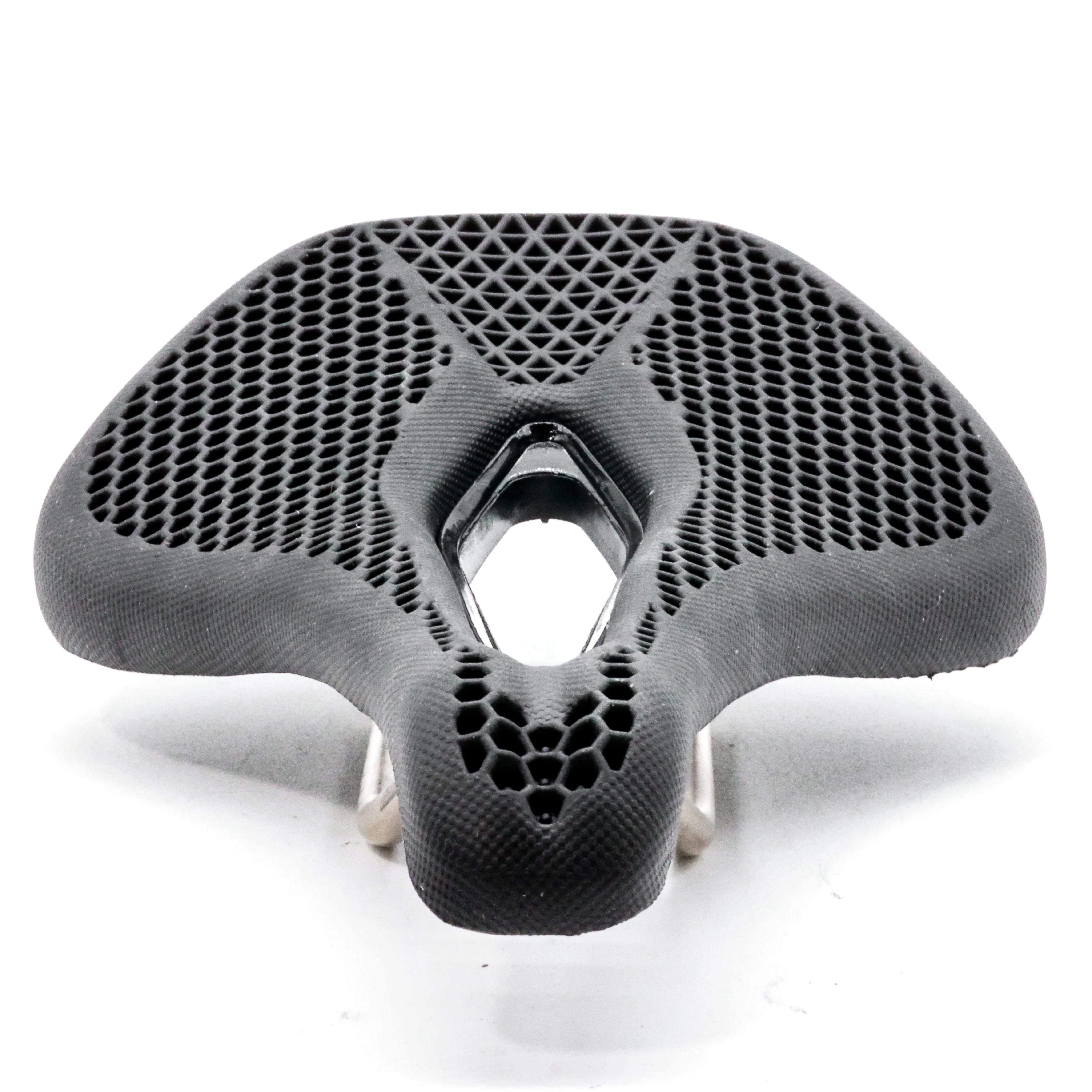 3D Printed Honeycomb Ergonomic Road MTB Bike Saddle - 150mm - Image 4