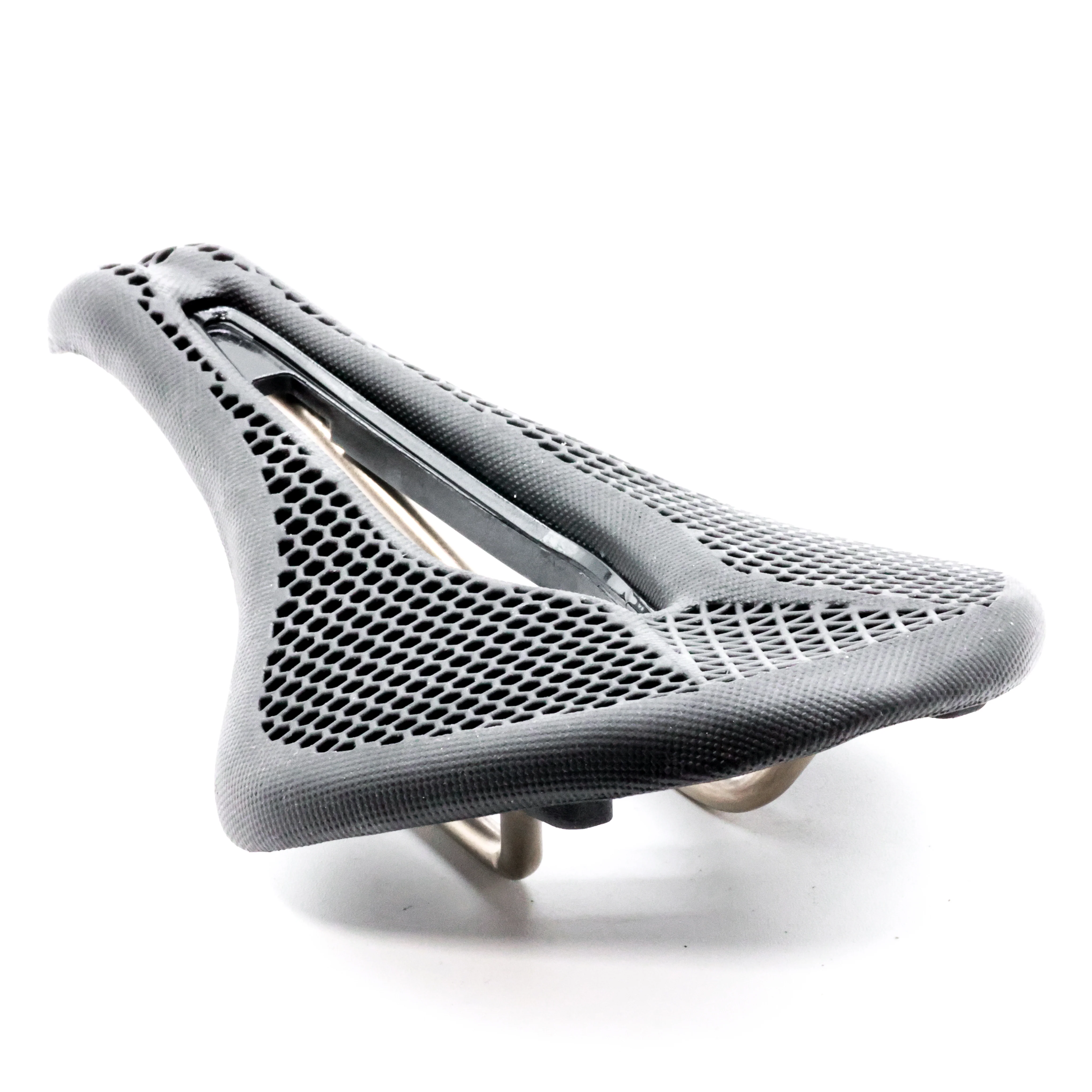 3D Printed Honeycomb Ergonomic Road MTB Bike Saddle - 150mm - Image 7