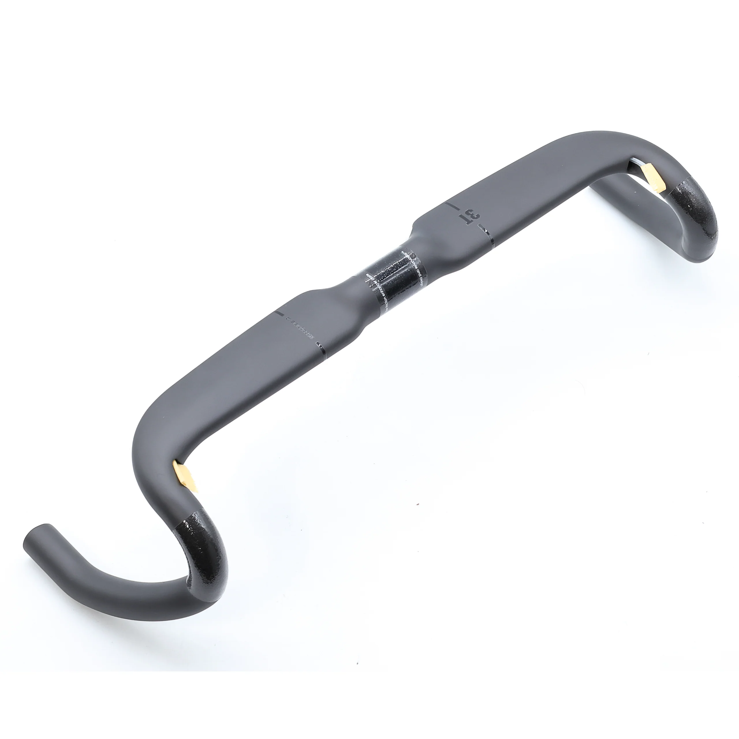 3T Aeroghiaia LTD Stealth Carbon Aero Handlebar - 31.8mm Clamp, 42cm - Image 3