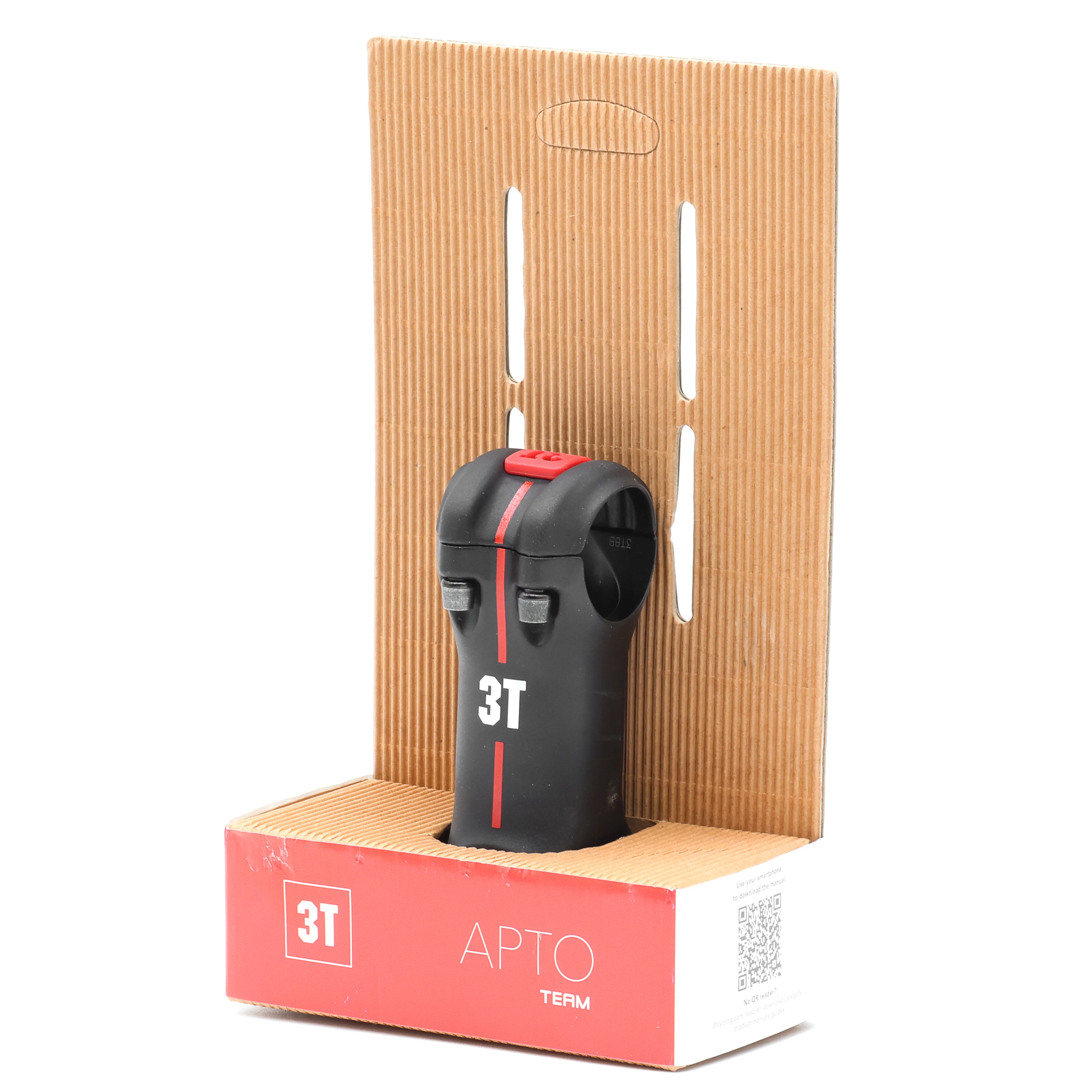 3T APTO Team Stem Red 31.8 Clamp +/-7 Degree - Image 3