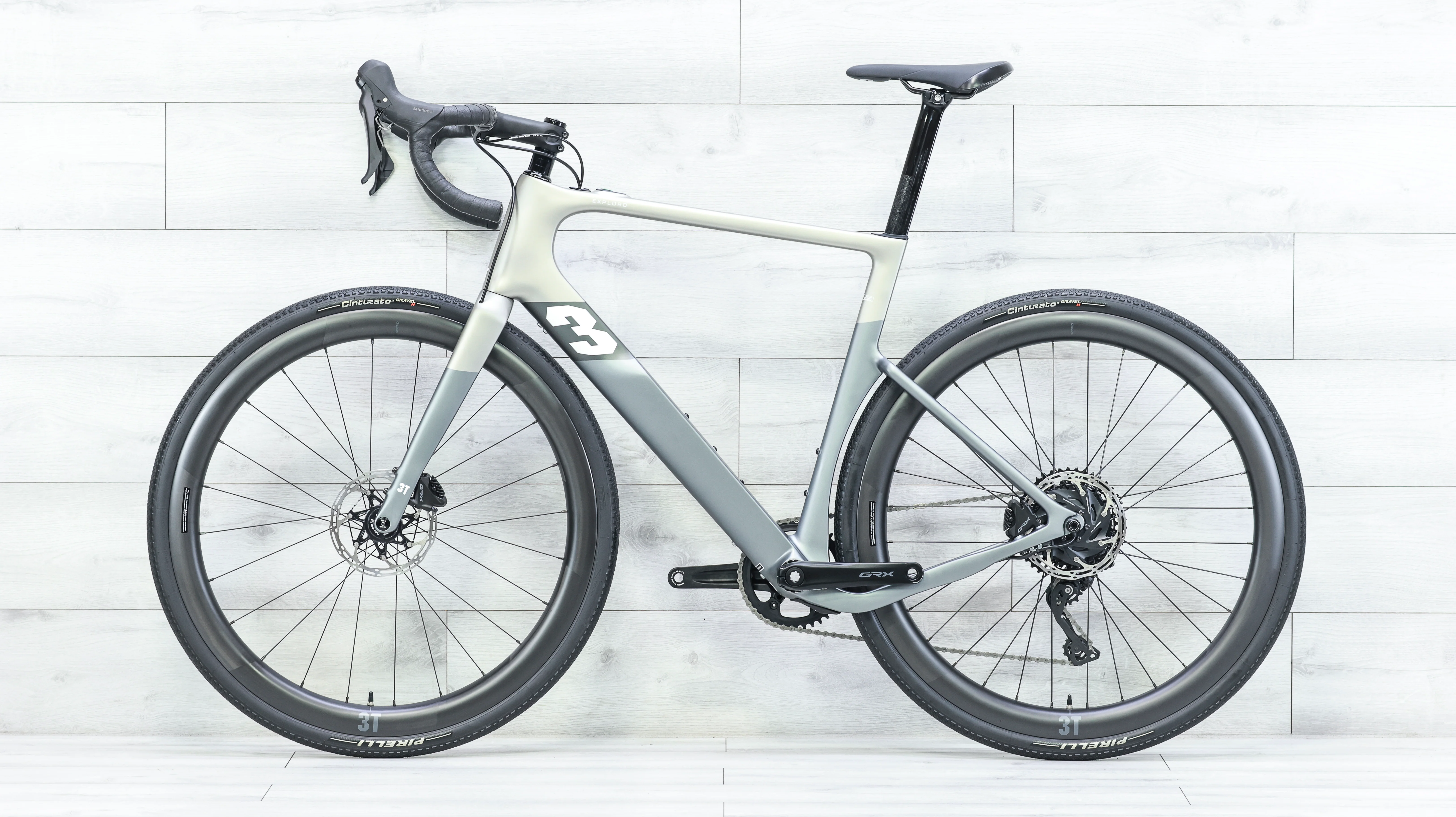 3T Exploro RaceMax Boost GRX Dropbar Gravel E-Bike - 2024, 56cm - Image 2
