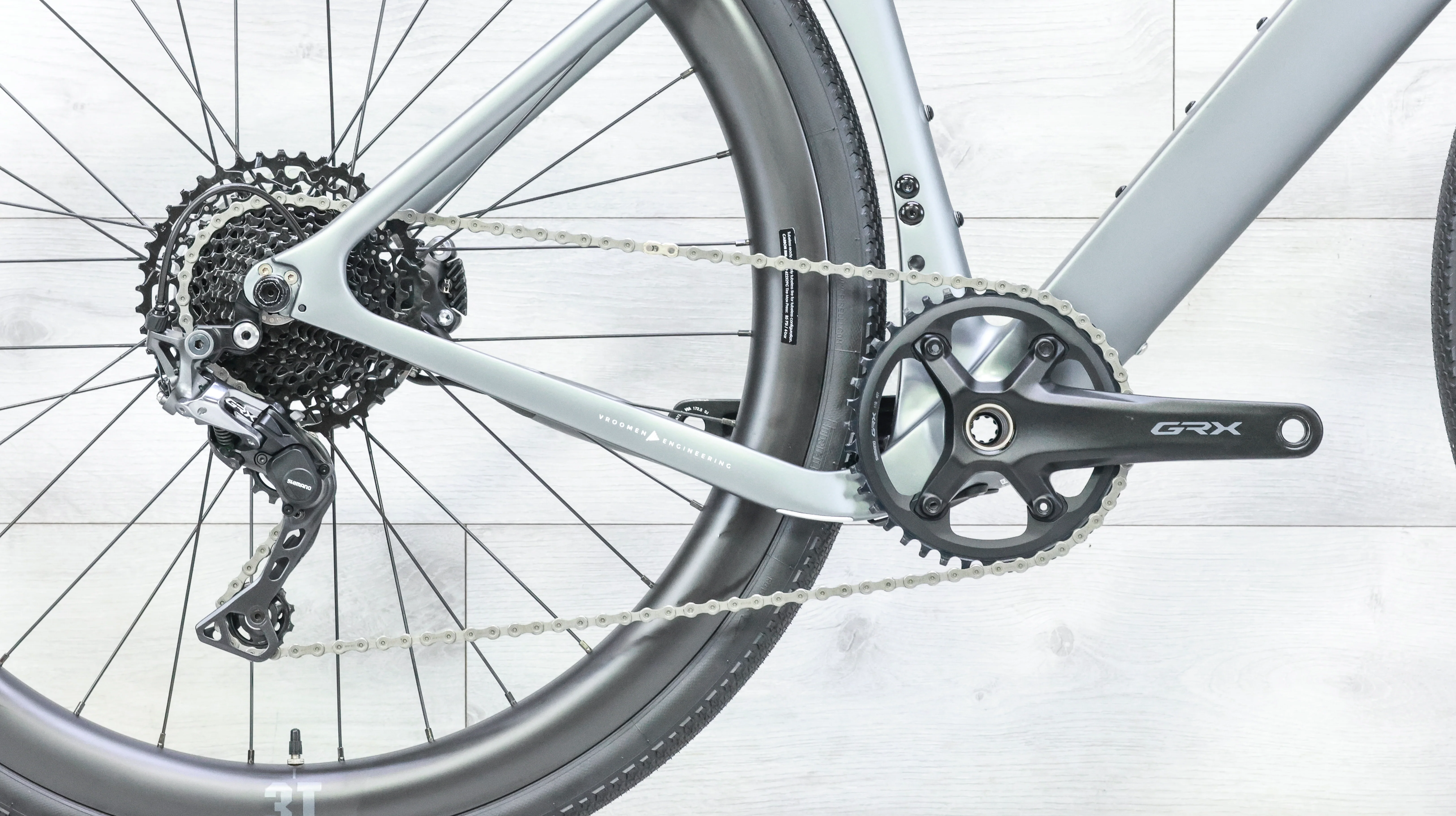 3T Exploro RaceMax Boost GRX Dropbar Gravel E-Bike - 2024, 56cm - Image 5