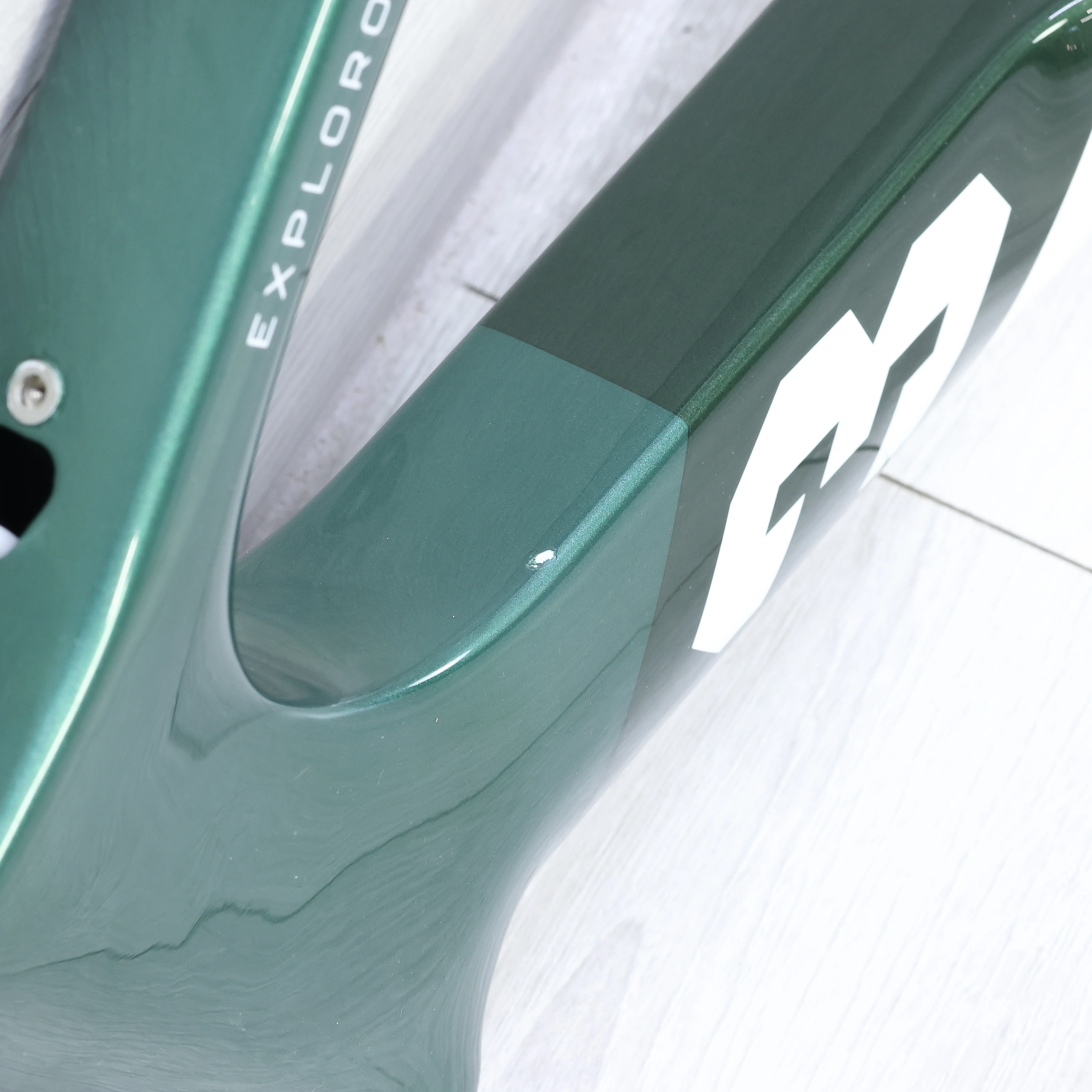 3T Exploro Racemax Gravel Bike Frameset 700c Emerald/White - 54cm - Image 11