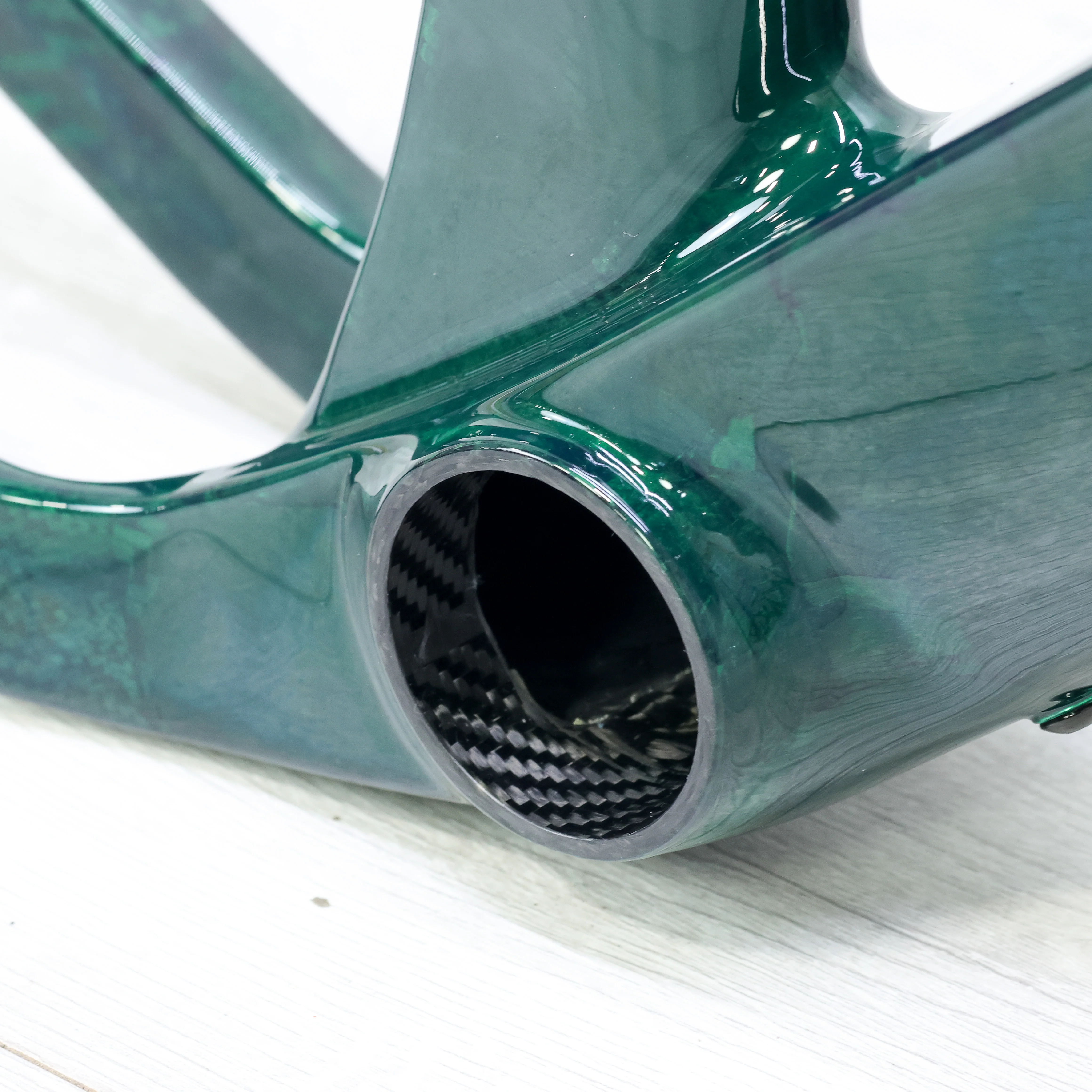 3T Exploro RaceMax Italia Verde Gravel Frameset - 56cm - Image 13