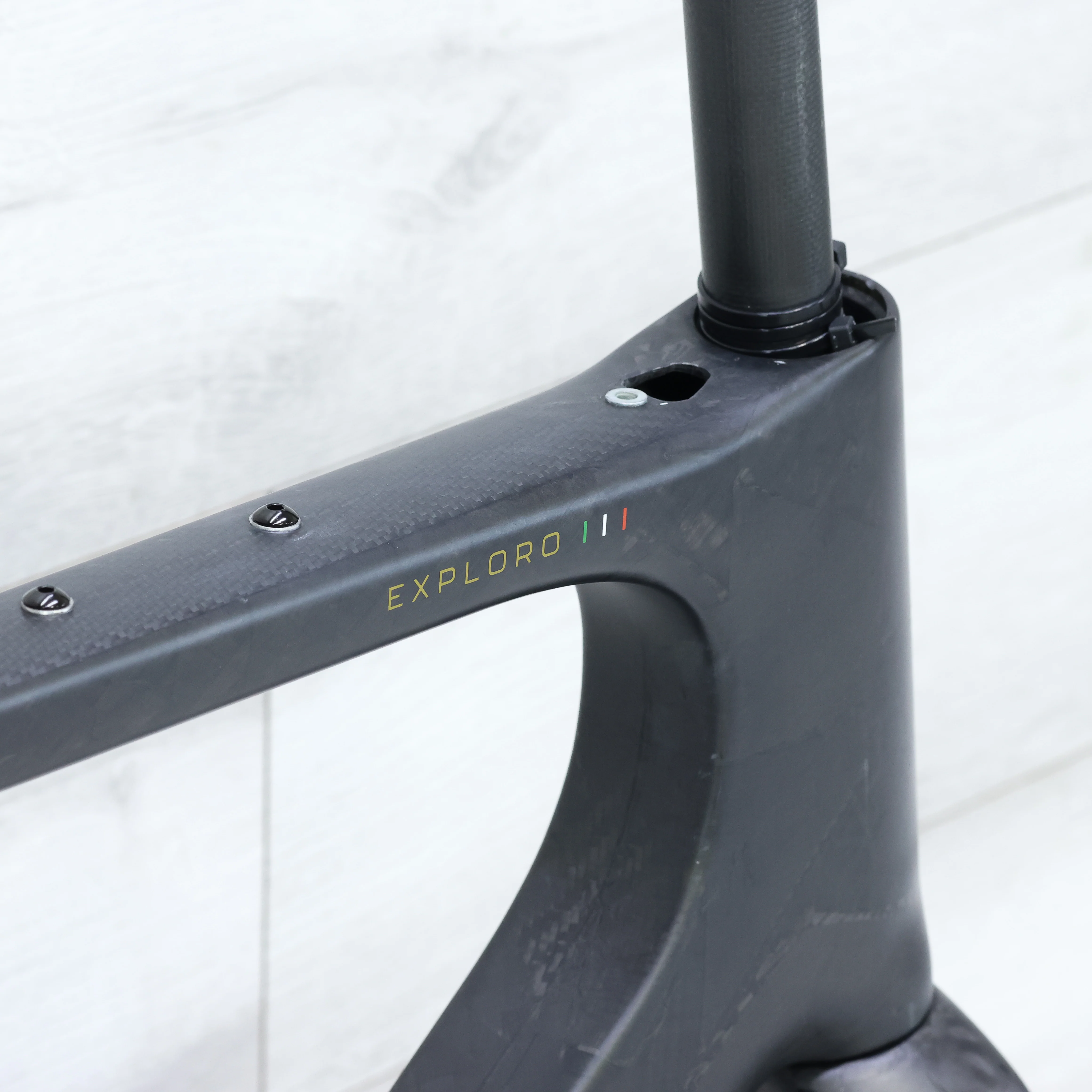 3T Exploro RaceMax Italia Verde Gravel Frameset - 56cm - Image 7