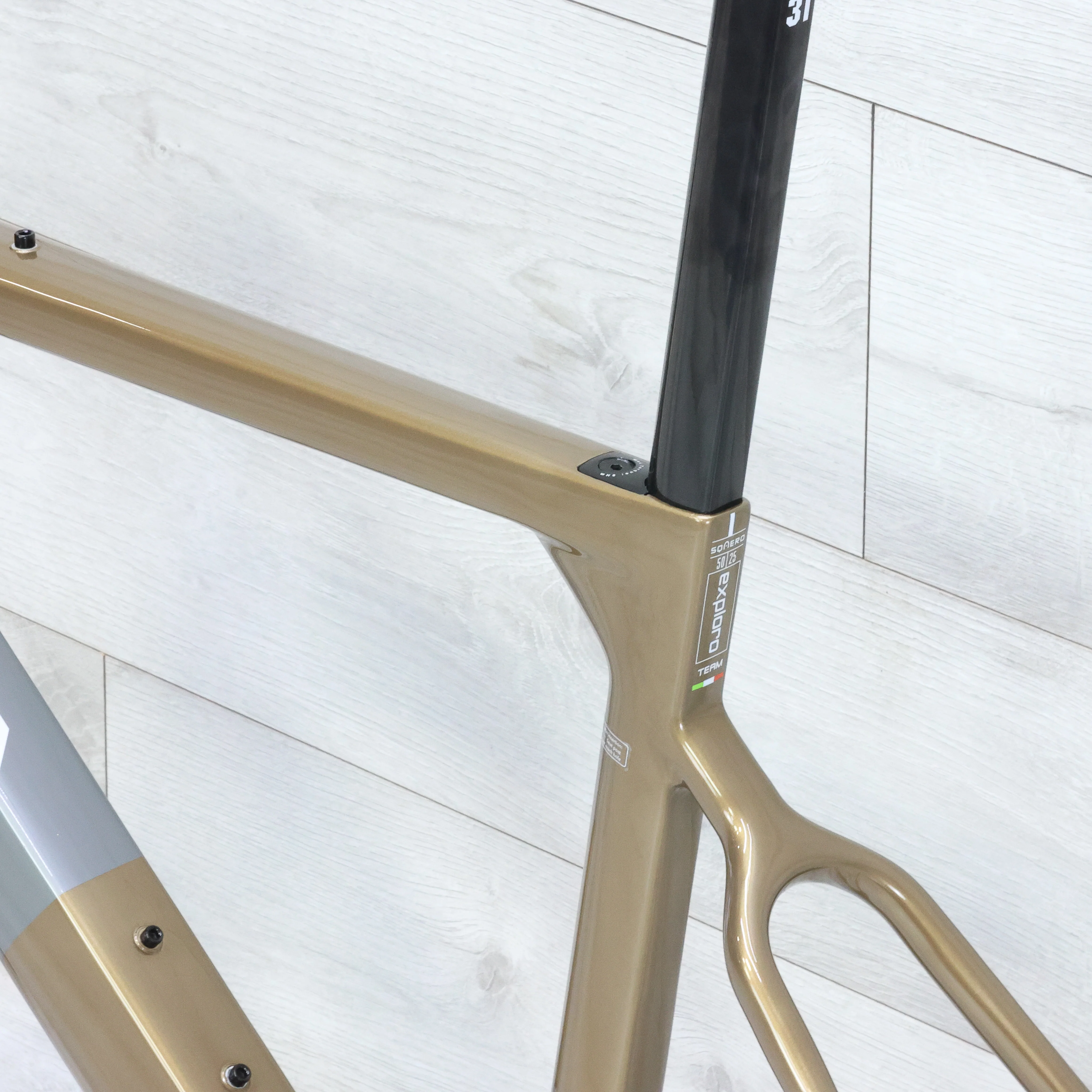 3T Exploro Team Gravel Bike Frameset Coffee - Large - Image 10