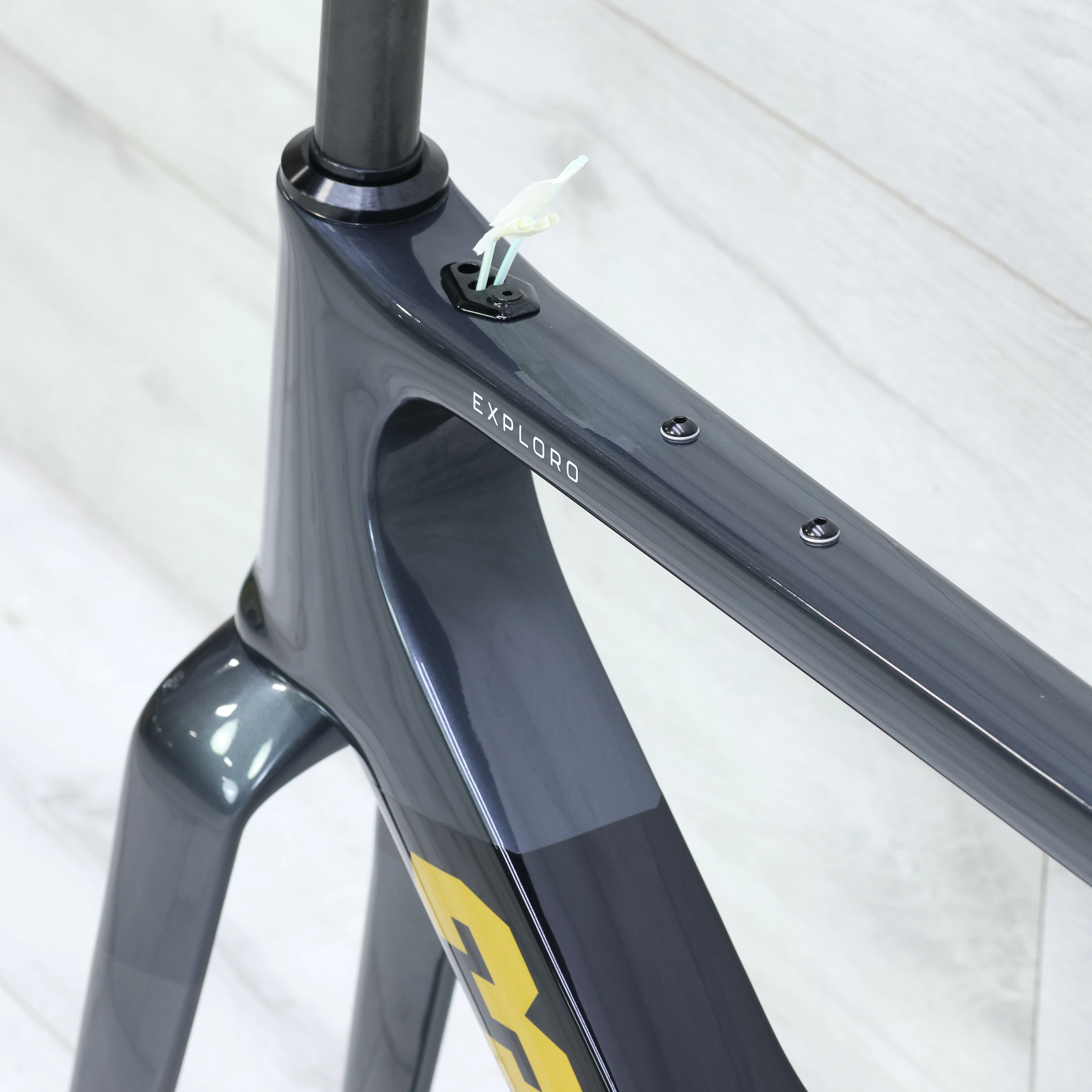 3T Exploro Ultra Gravel Bike Frameset Black/Glossy - Image 7