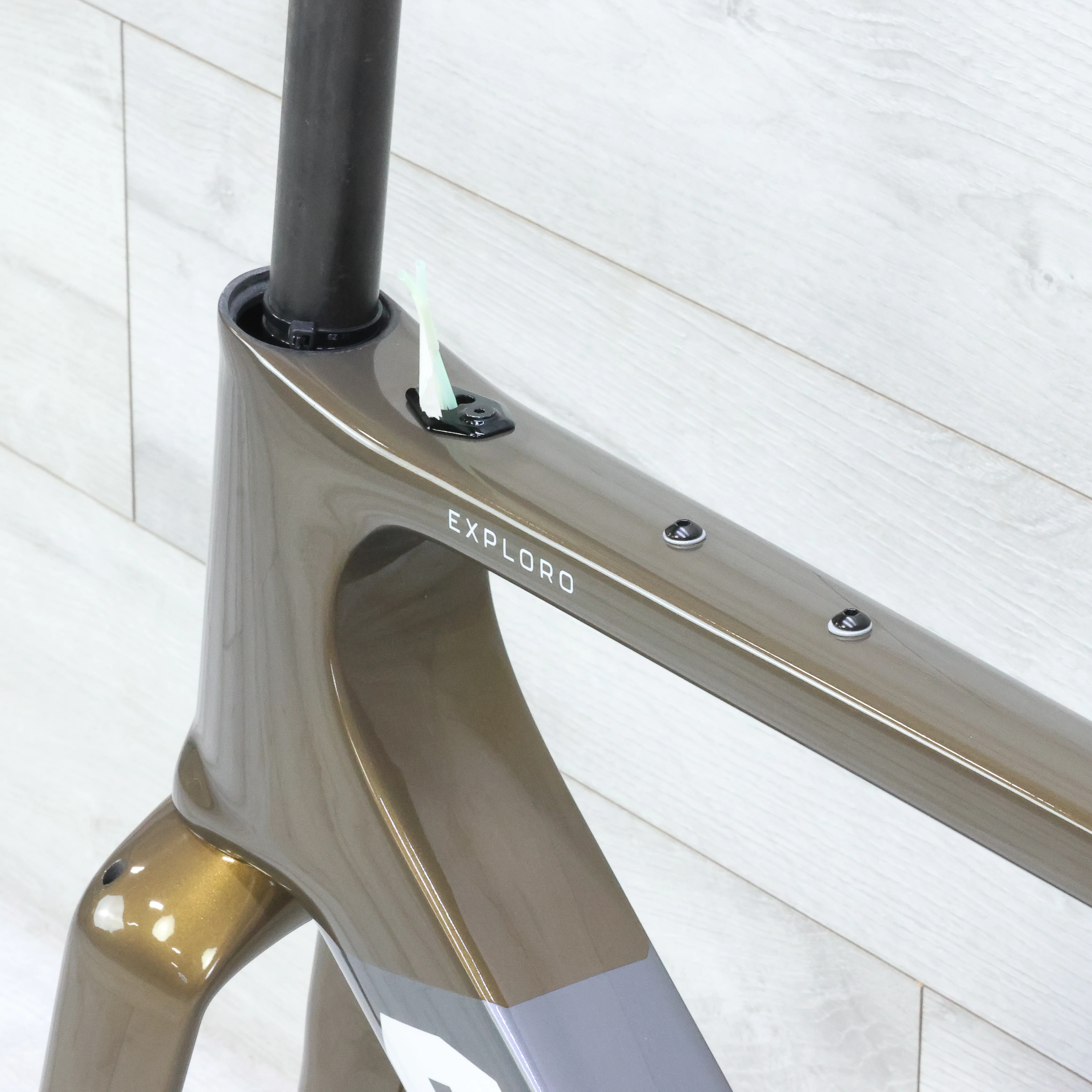 3T Exploro Ultra Gravel Bike Frameset Coffee - Image 7