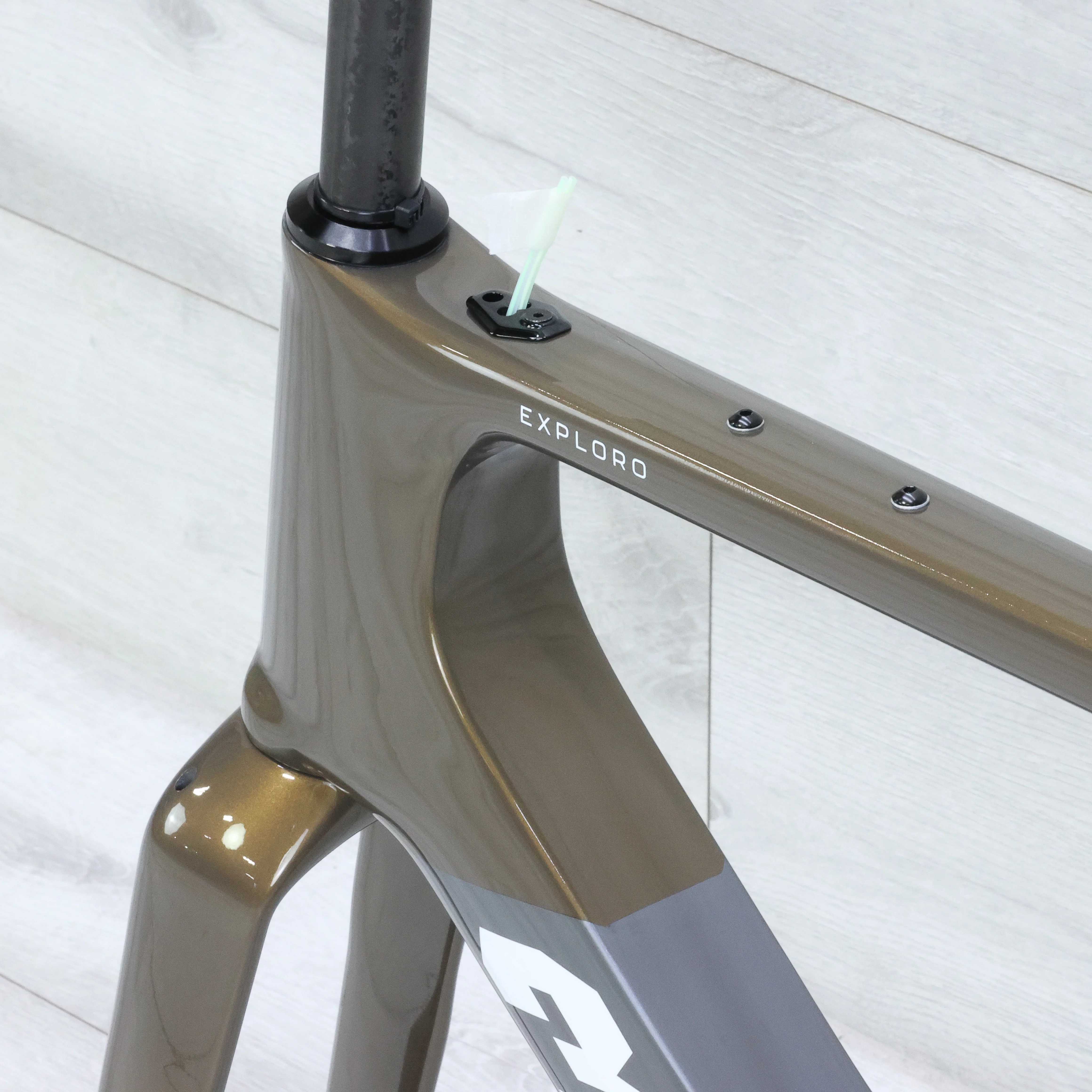 3T Exploro Ultra Gravel Bike Frameset Coffee - Image 7