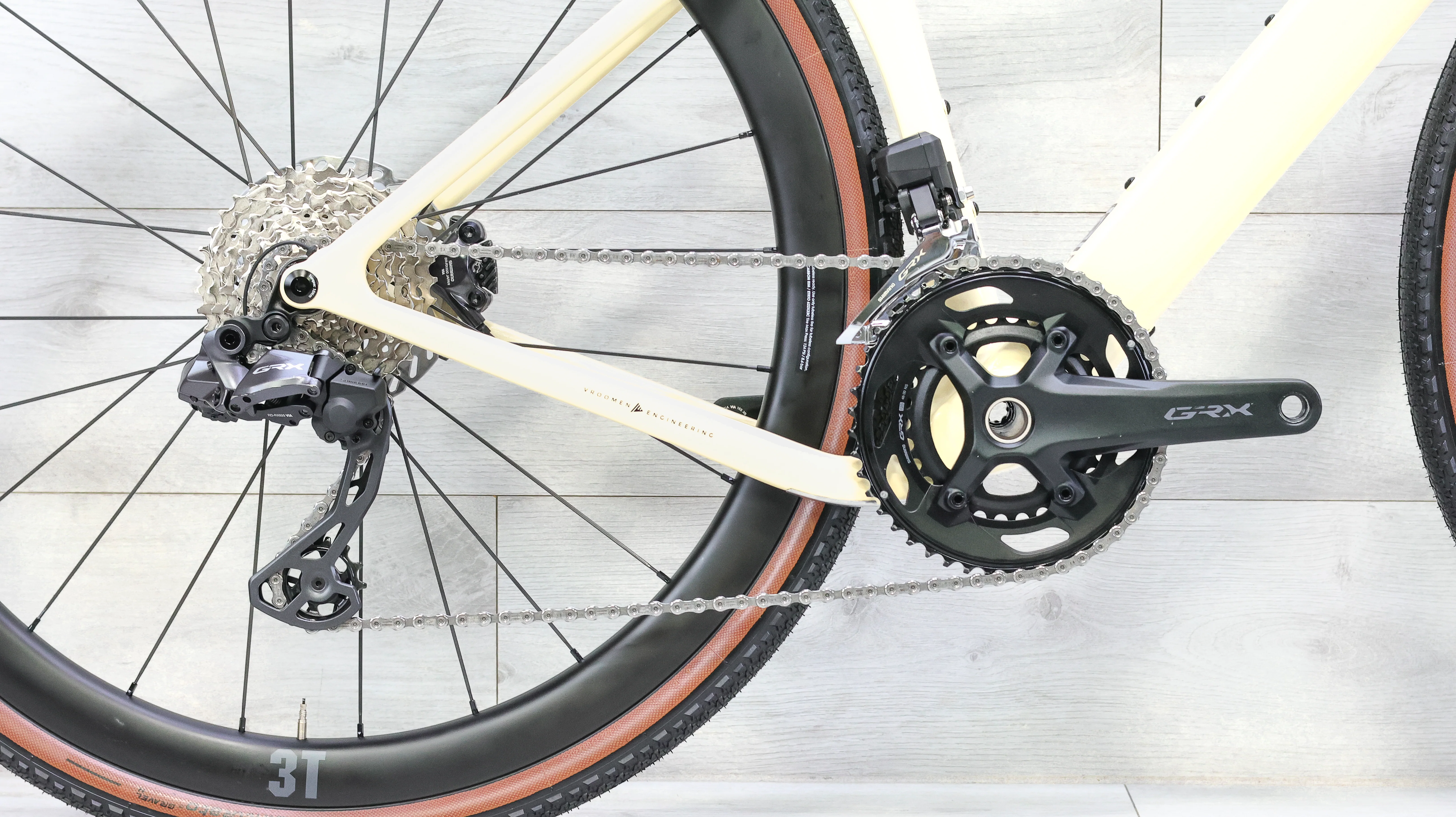3T Racemax Integrale WPNT GRX Di2 Gravel Bike - 2025, 48cm - Image 5