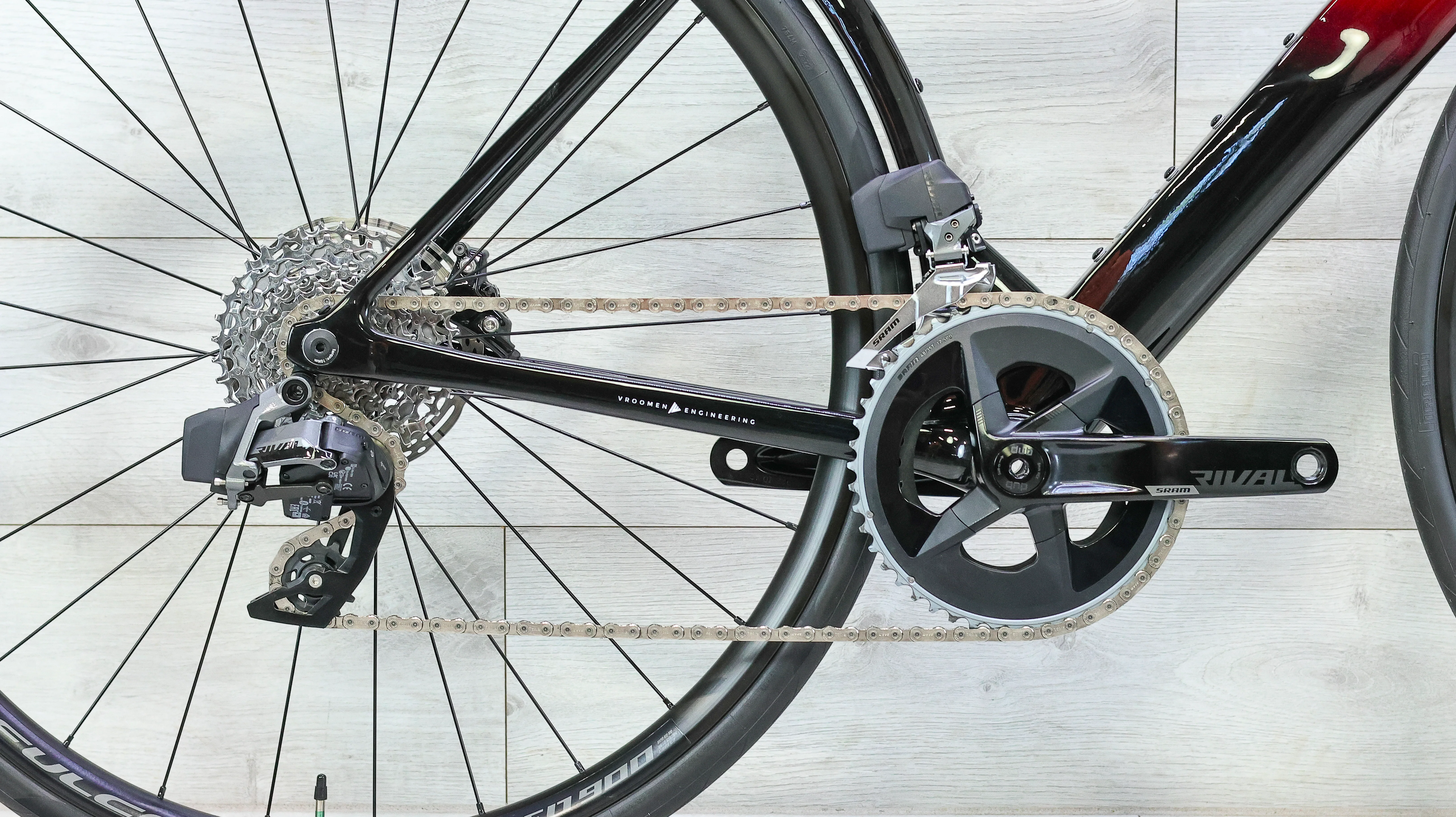 3T Strada Rival AXS Road Bike - 2024, XX-Small - Image 5
