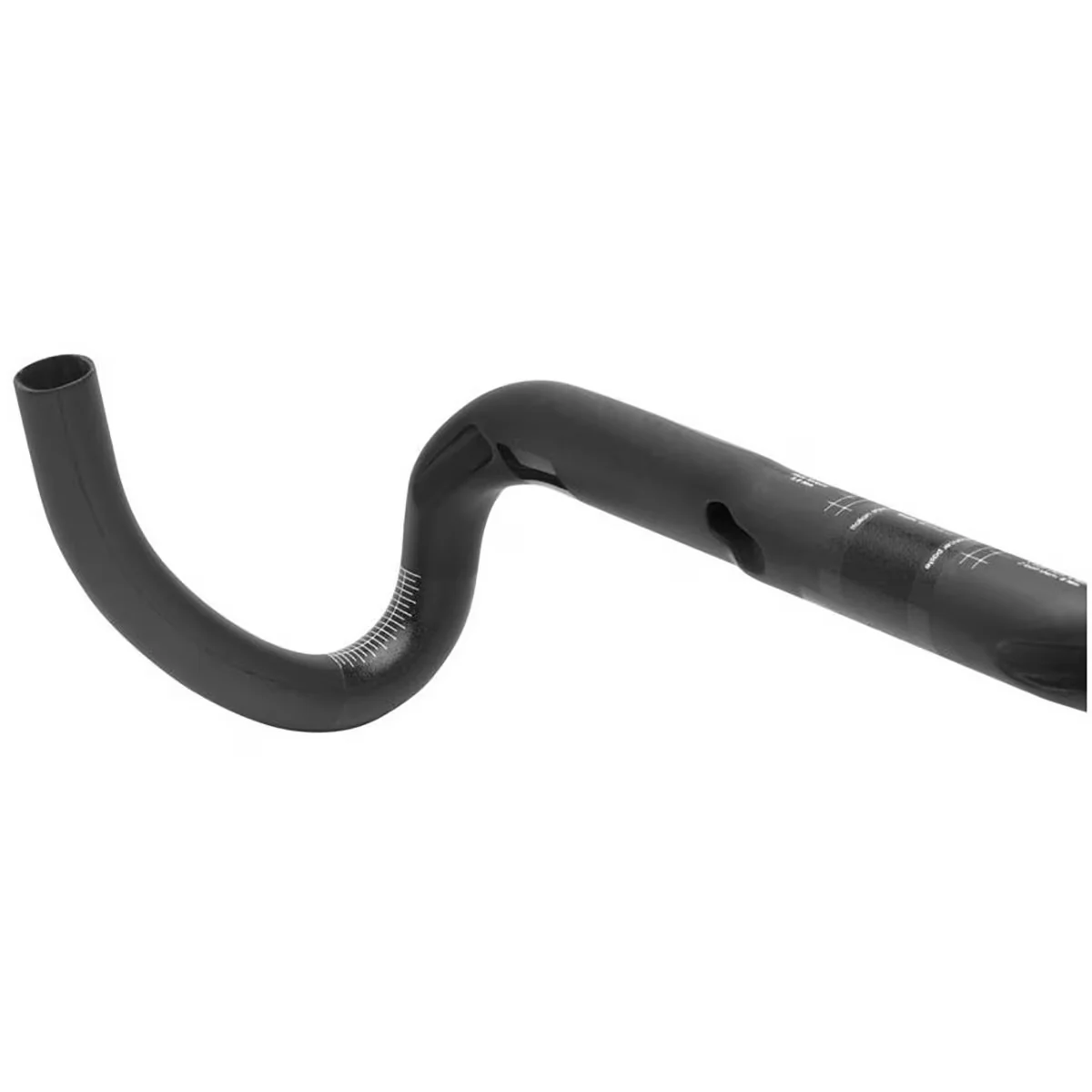 3T Ergonova Team Stealth Carbon Fiber Handlebar 40cm 31.8mm - Image 3