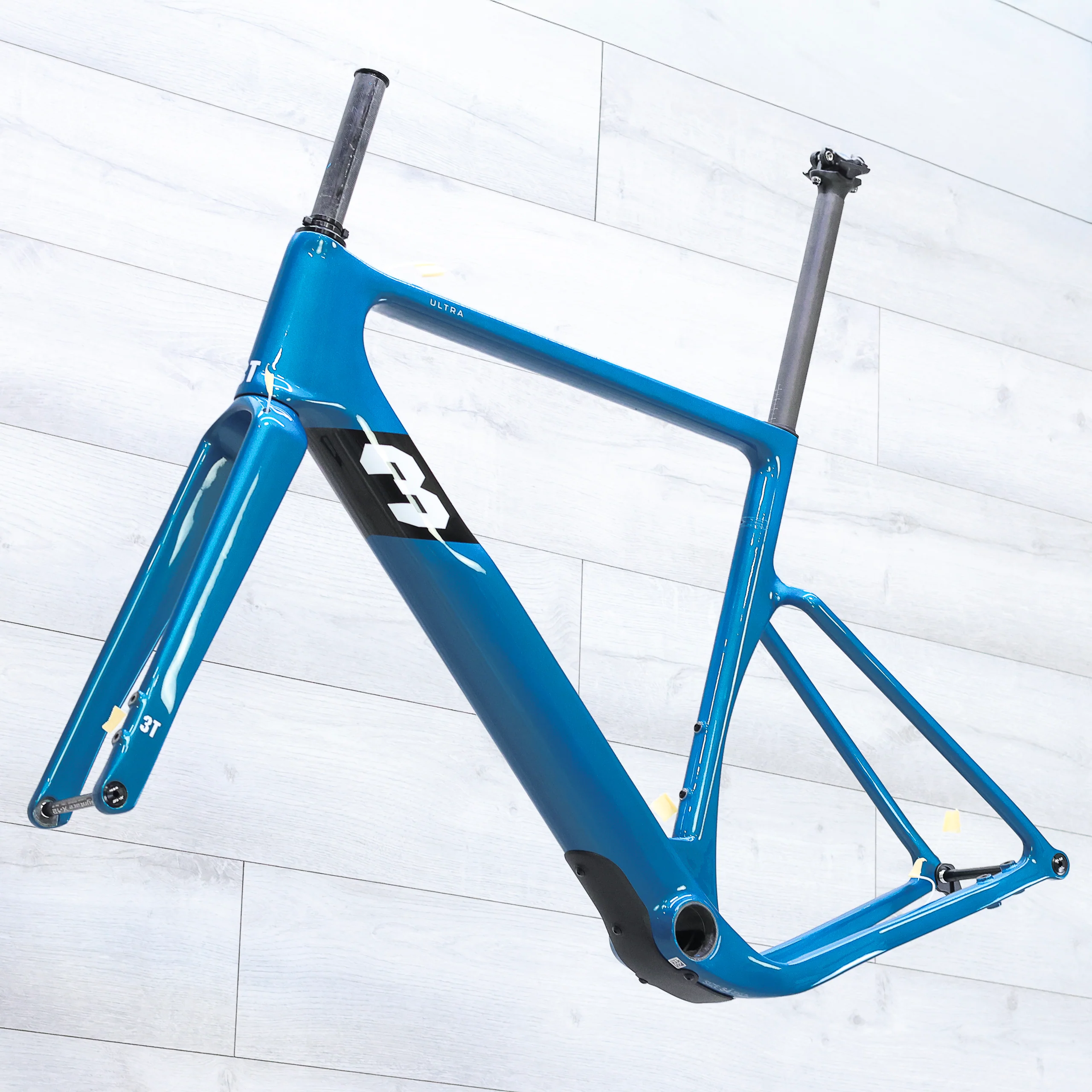 3T Ultra Gravel Bike Frameset - 2025, Indigo - Image 6