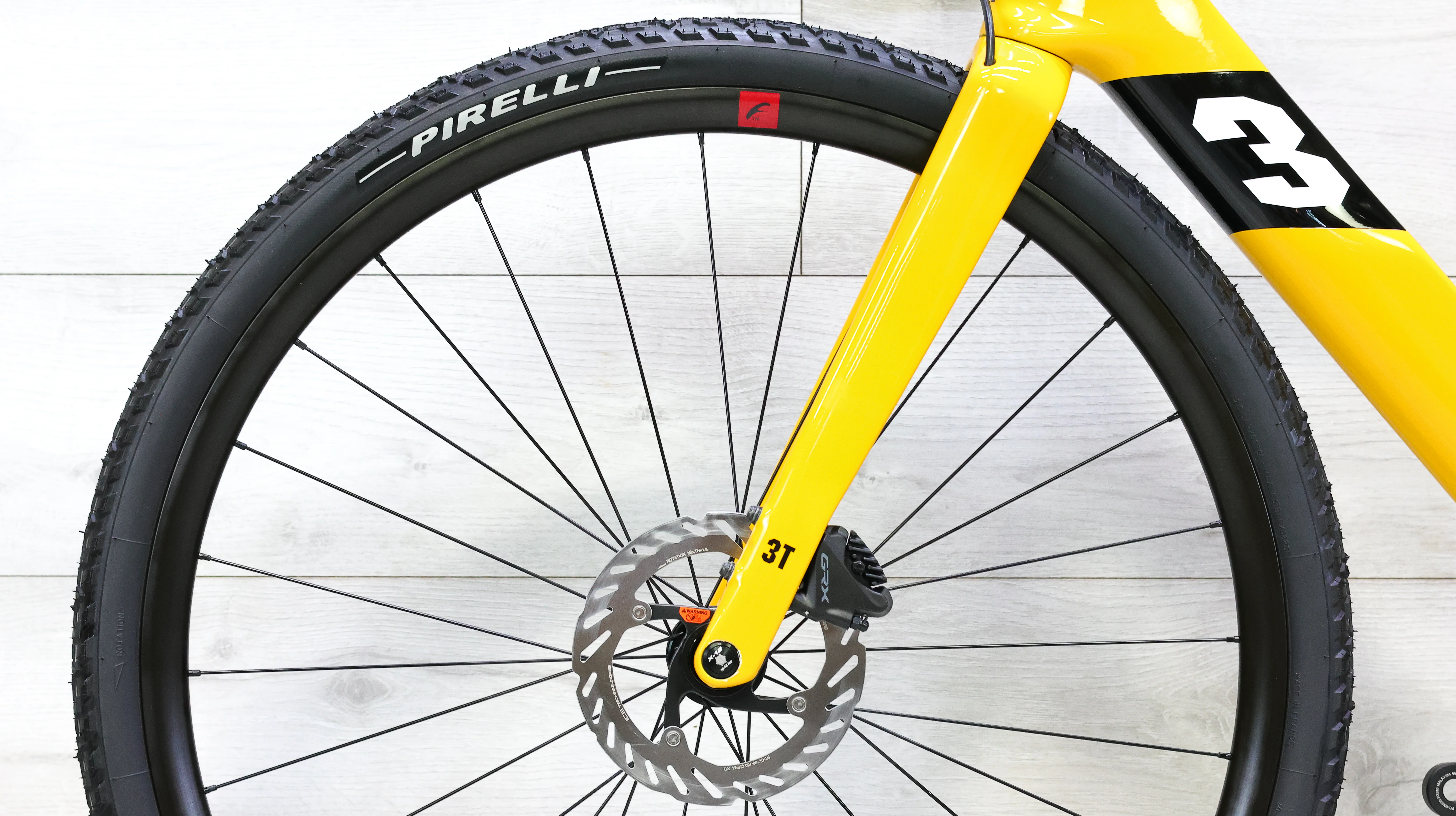 3T Ultra GRX 1X12 700c Mustard Gravel Bike - 2025 - Image 14