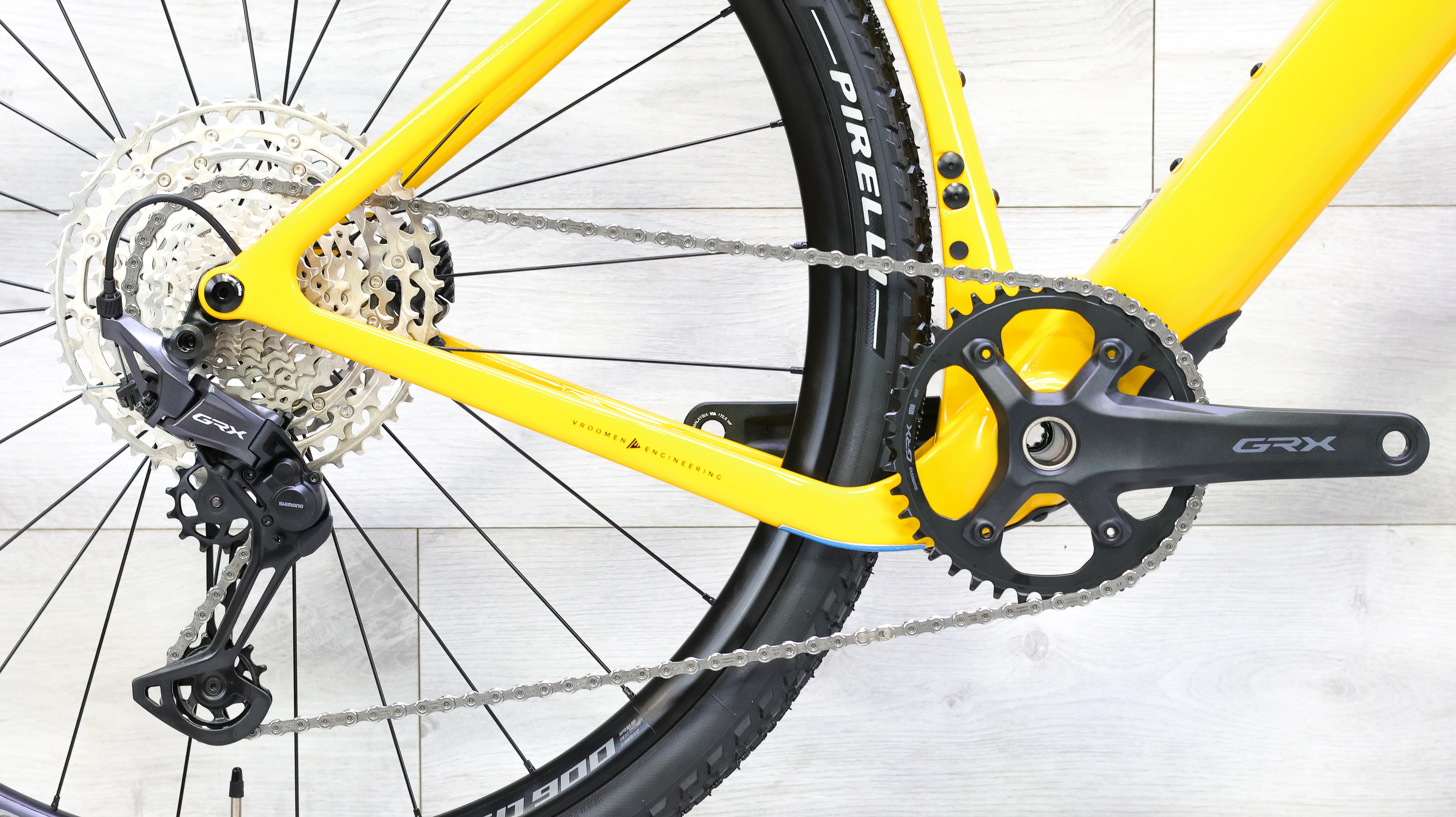 3T Ultra GRX 1X12 700c Mustard Gravel Bike - 2025 - Image 5