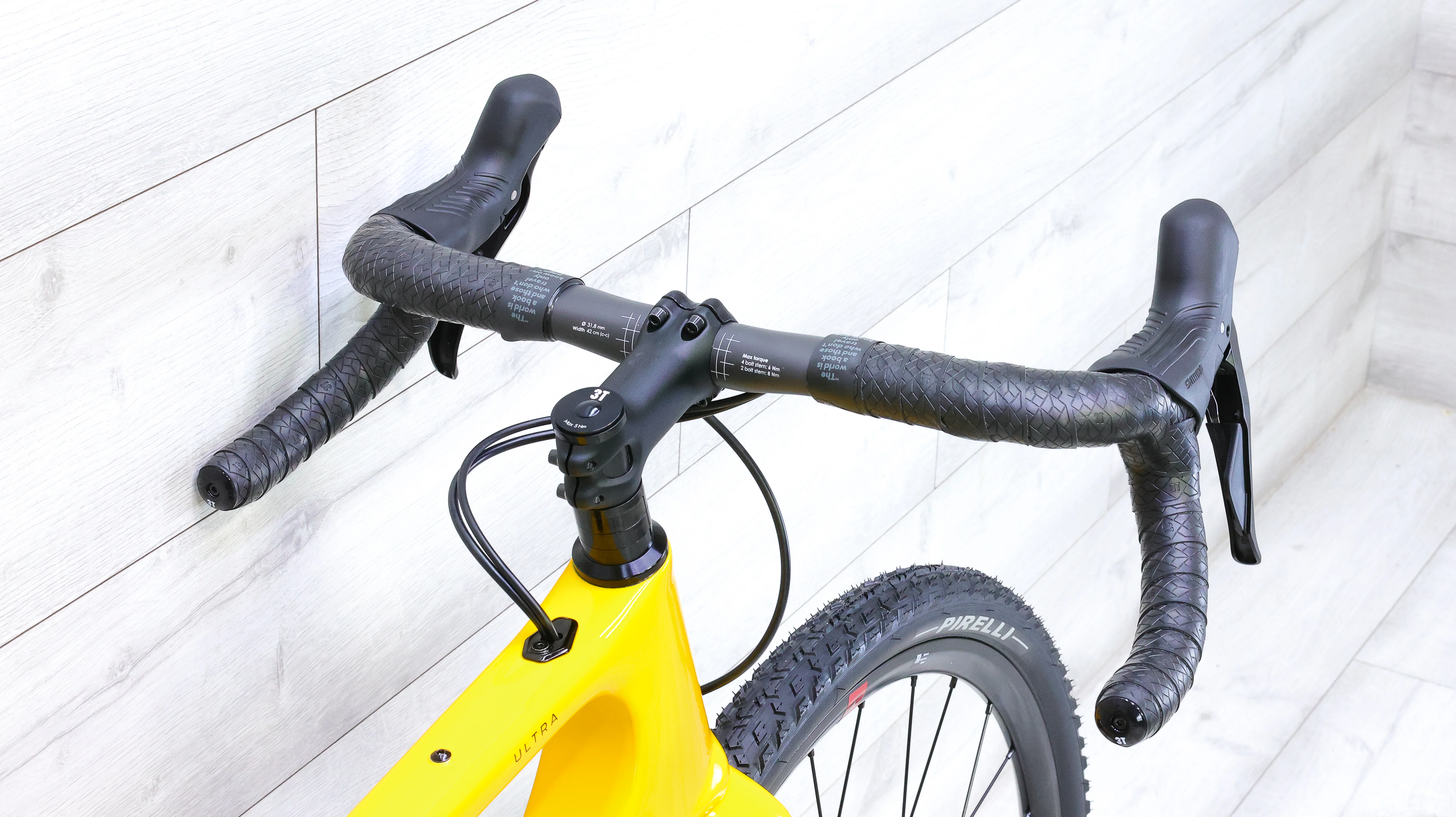 3T Ultra GRX 1X12 700c Mustard Gravel Bike - 2025 - Image 8