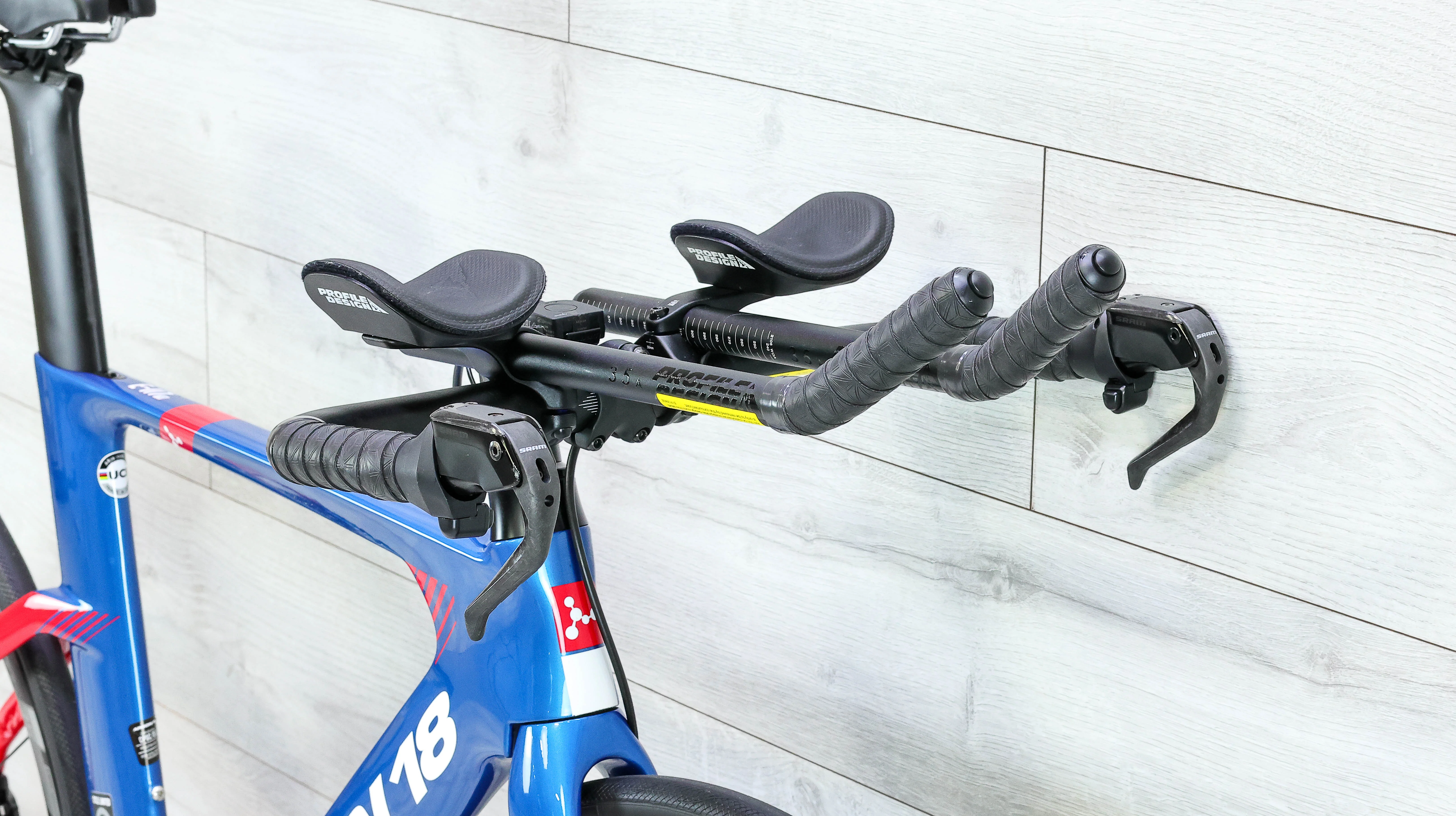 Argon 18 E-117 Tri Disc Force eTap AXS Triathlon Bike - 2023, Small - Image 10