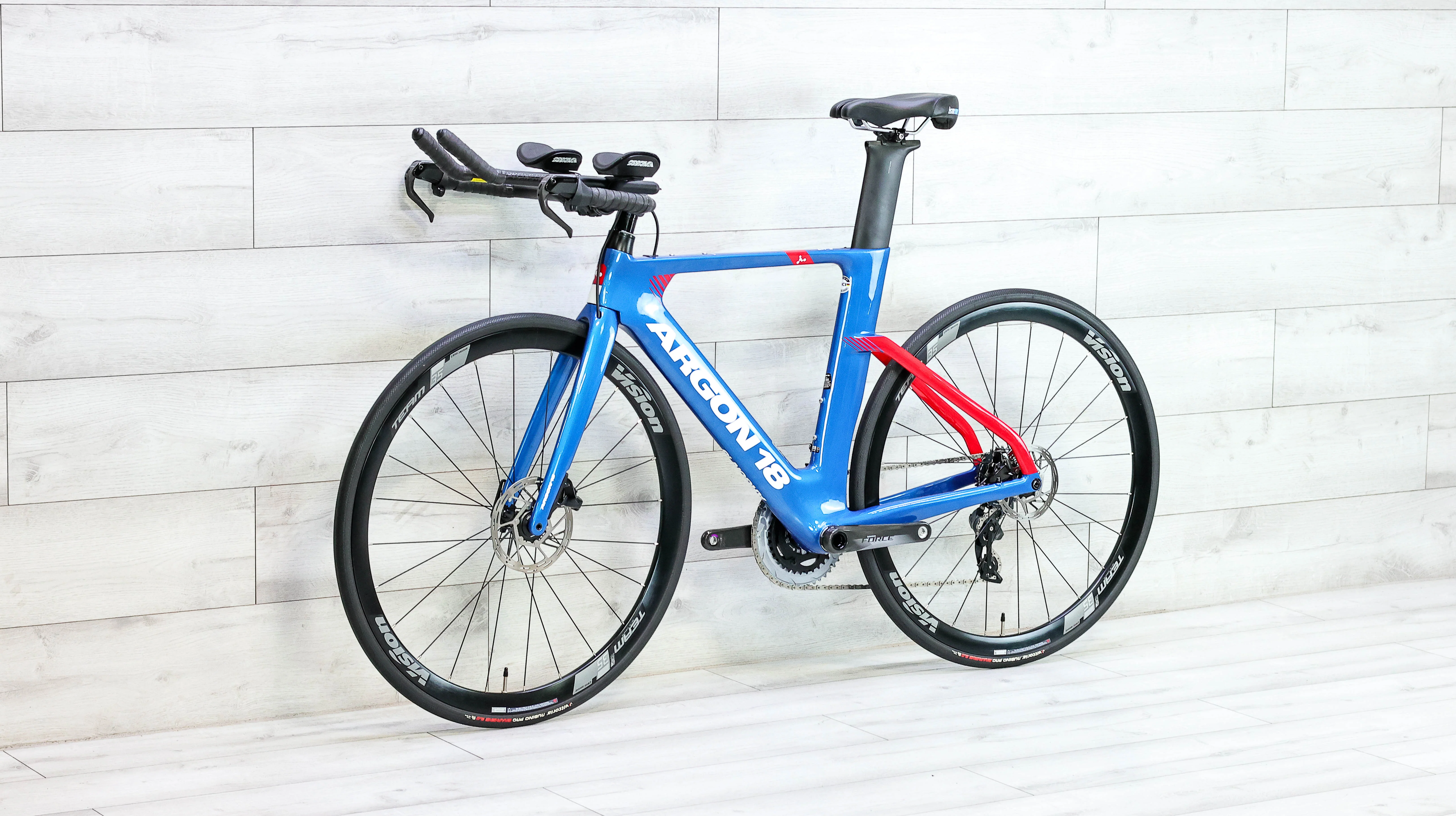 Argon 18 E-117 Tri Disc Force eTap AXS Triathlon Bike - 2023, Small - Image 4