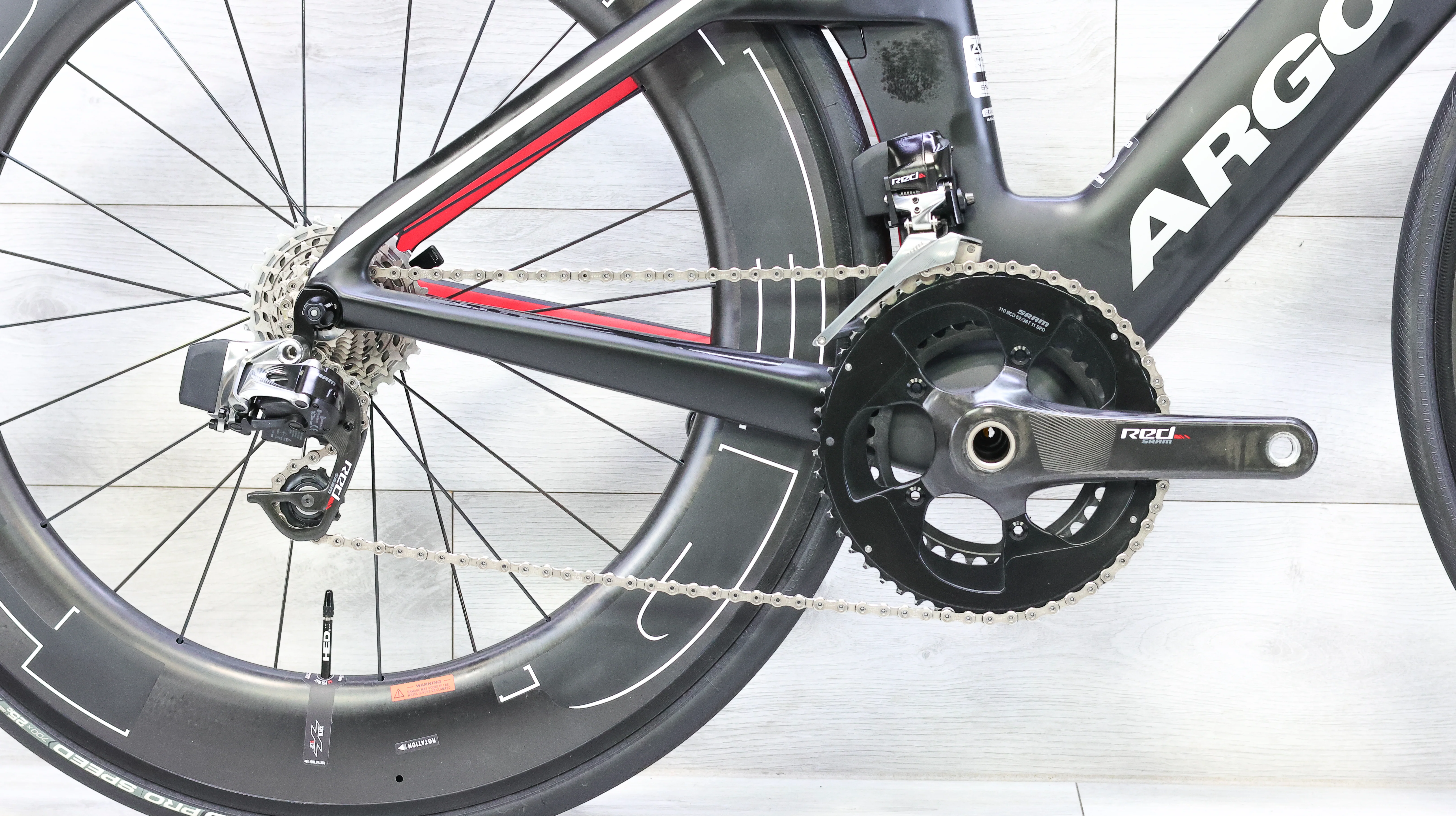 Argon 18 E-119 Tri+ Triathlon Bike - 2019, Small - Image 5