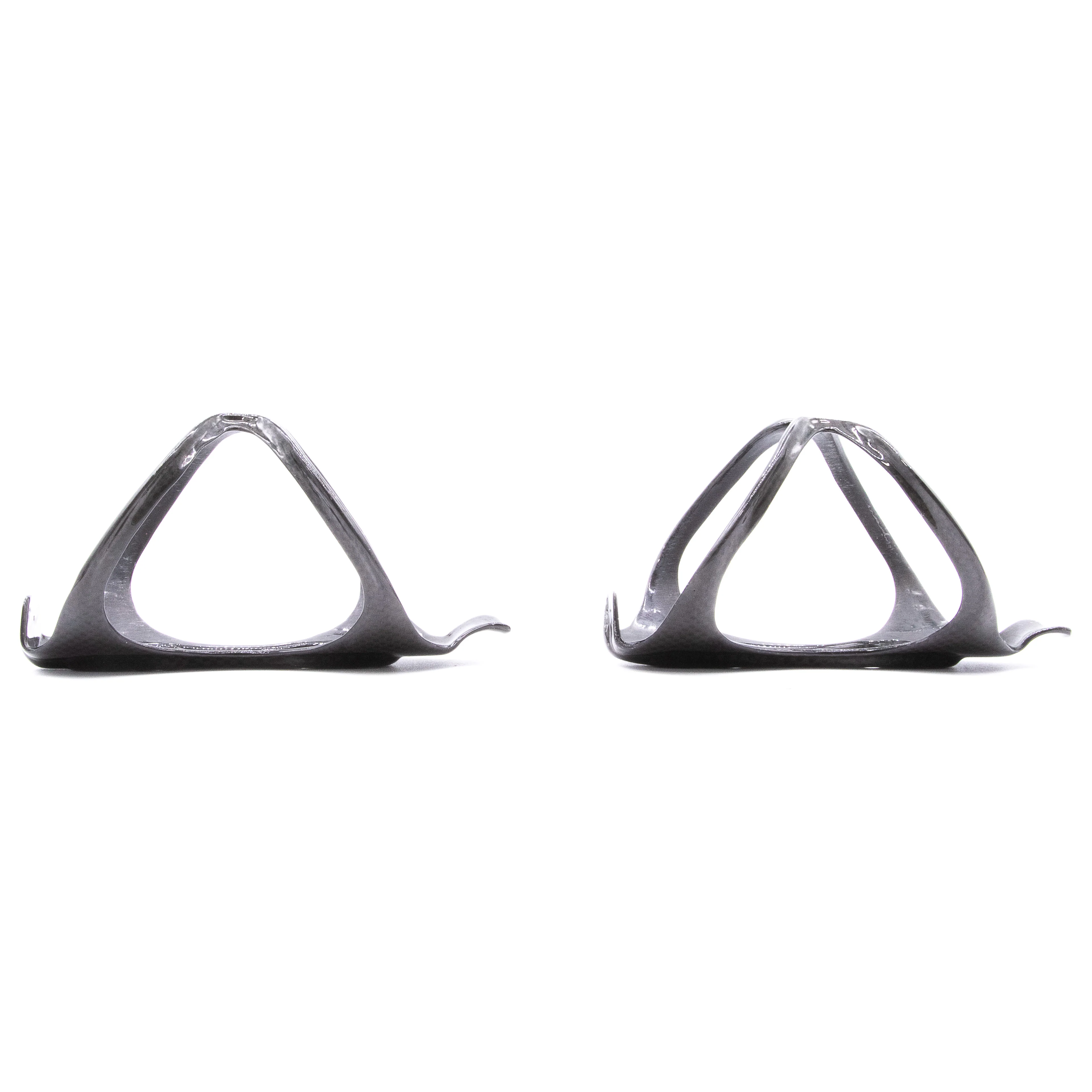 Arundel Mandible 3K Weave Gloss Carbon Bottle Cage Pair 59g - Image 2