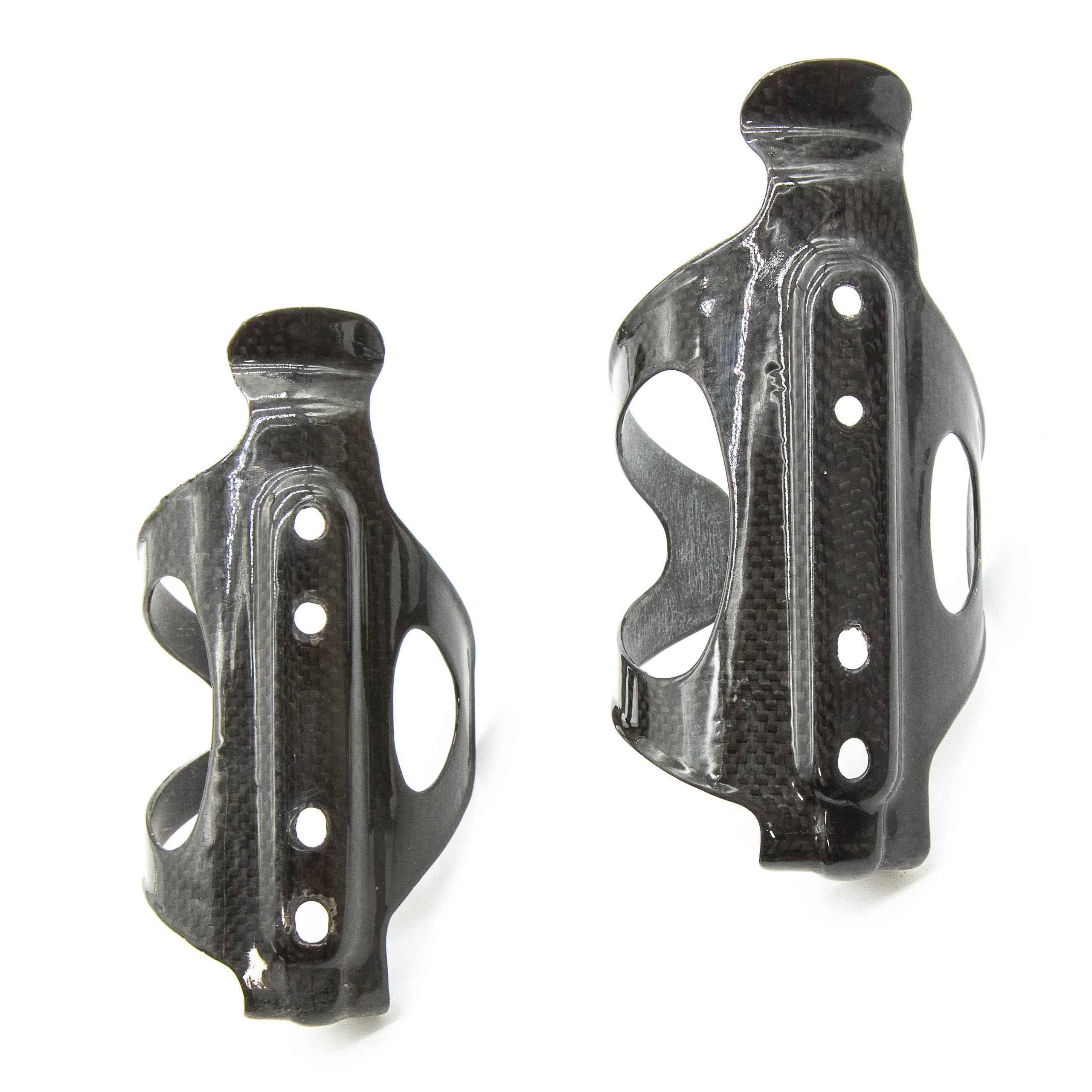 Arundel SideLoader UD Weave Matte Left entry Carbon Bottle Cages Pair 58g - Image 2