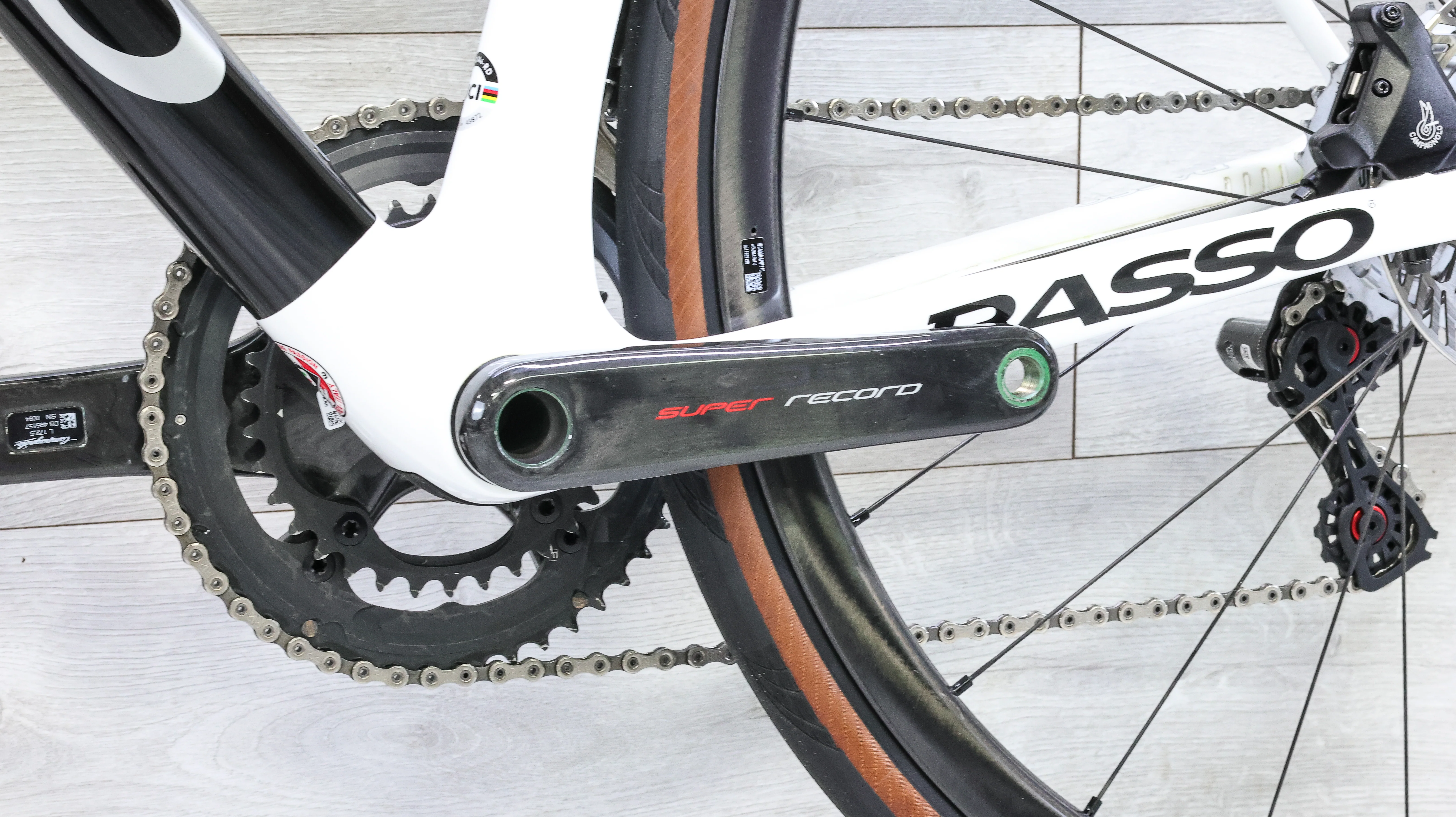 Basso Diamante SV Disc Signature Series Campagnolo Super Record EPS Road Bike - 2024, 53cm - Image 7