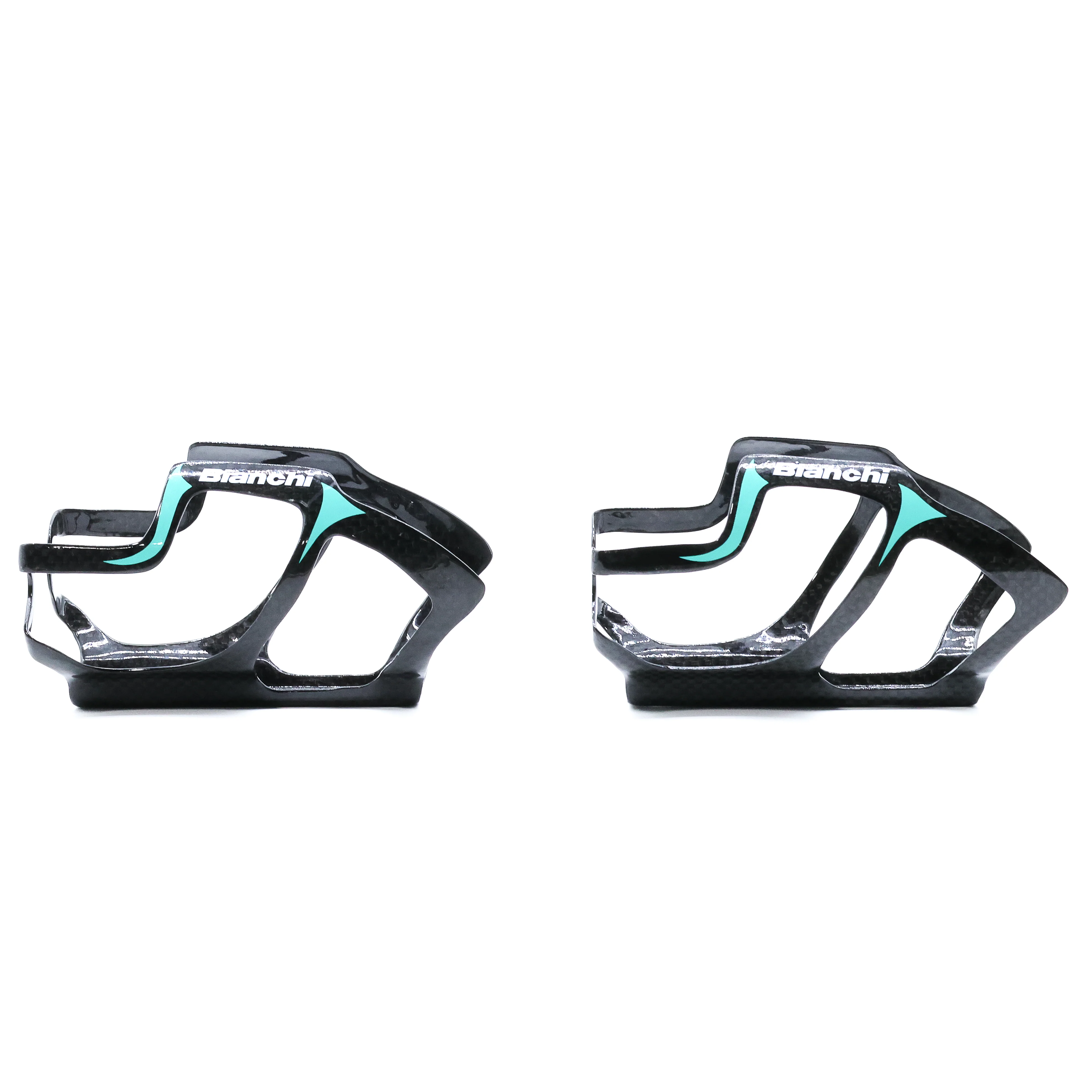 Bianchi Carbon Top Load Bottle Cages Pair - 60g - Image 2