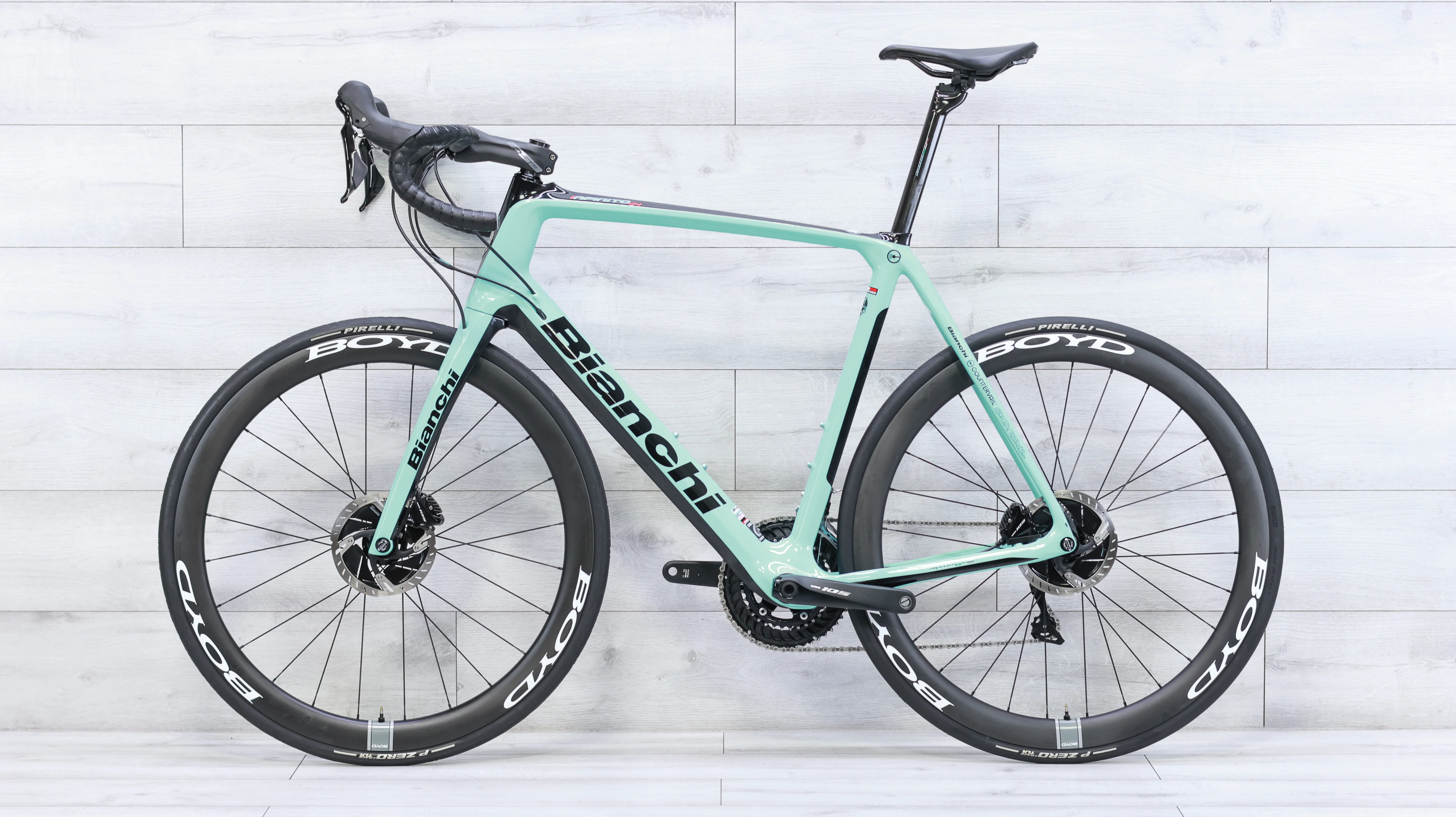 Bianchi Infinito CV Disc Road Bike - 2019, 61cm - Image 2