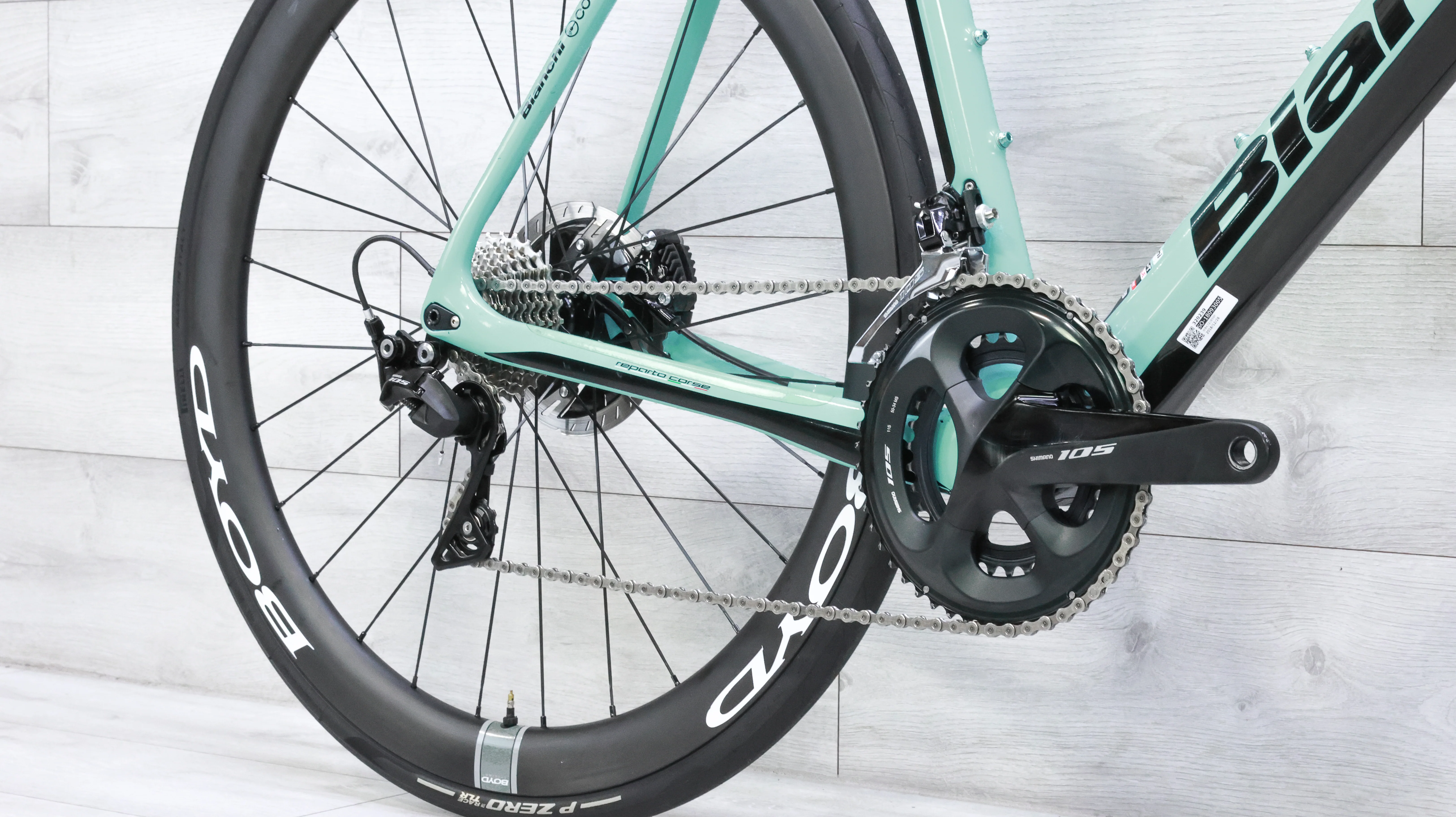 Bianchi Infinito CV Disc Road Bike - 2019, 61cm - Image 6