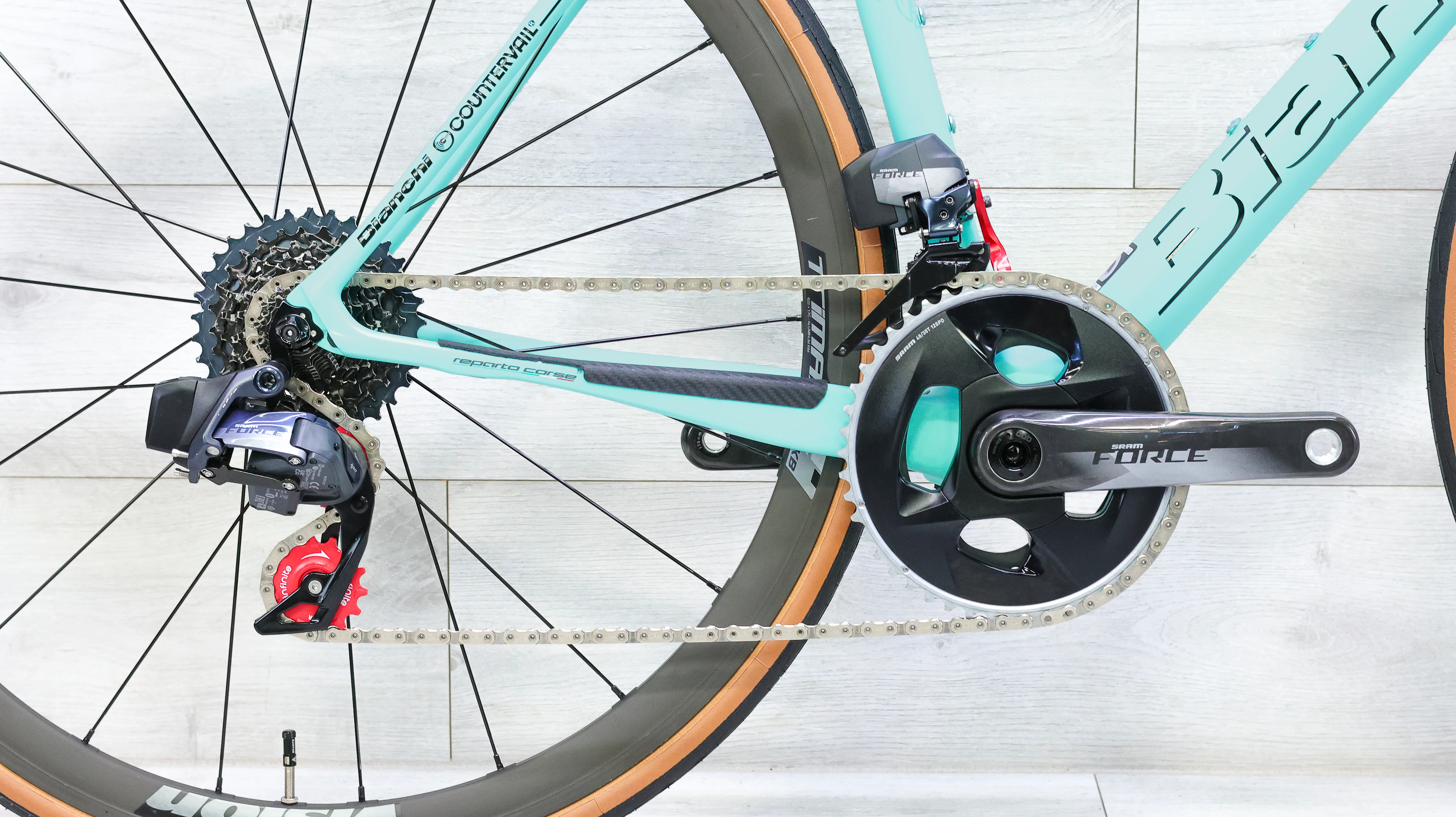 Bianchi Specialissima CV Force AXS Road Bike - 2019, 53cm - Image 5