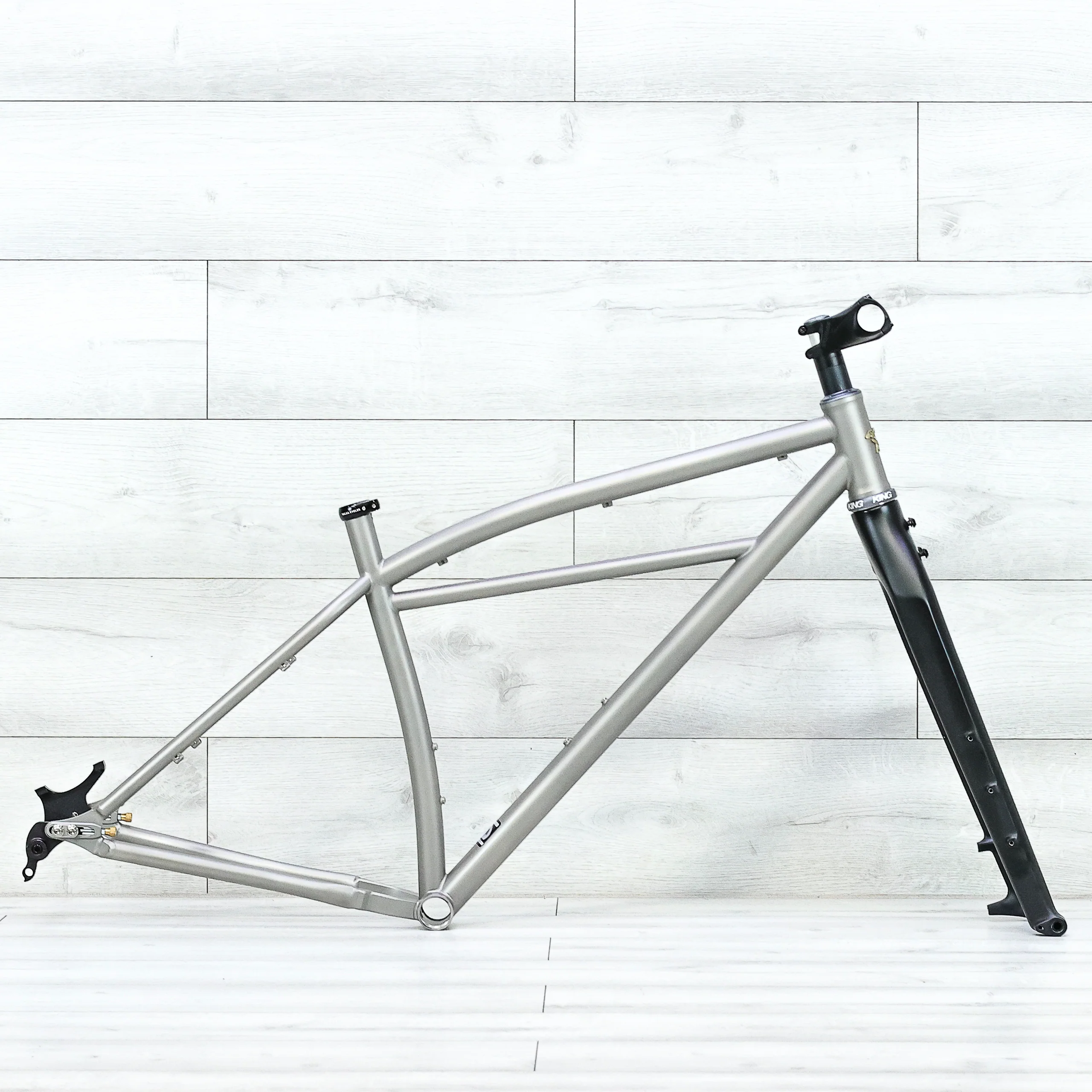 Black Sheep Klunker Custom Titanium Hardtail Mountain Bike Frameset - 2023, Medium
