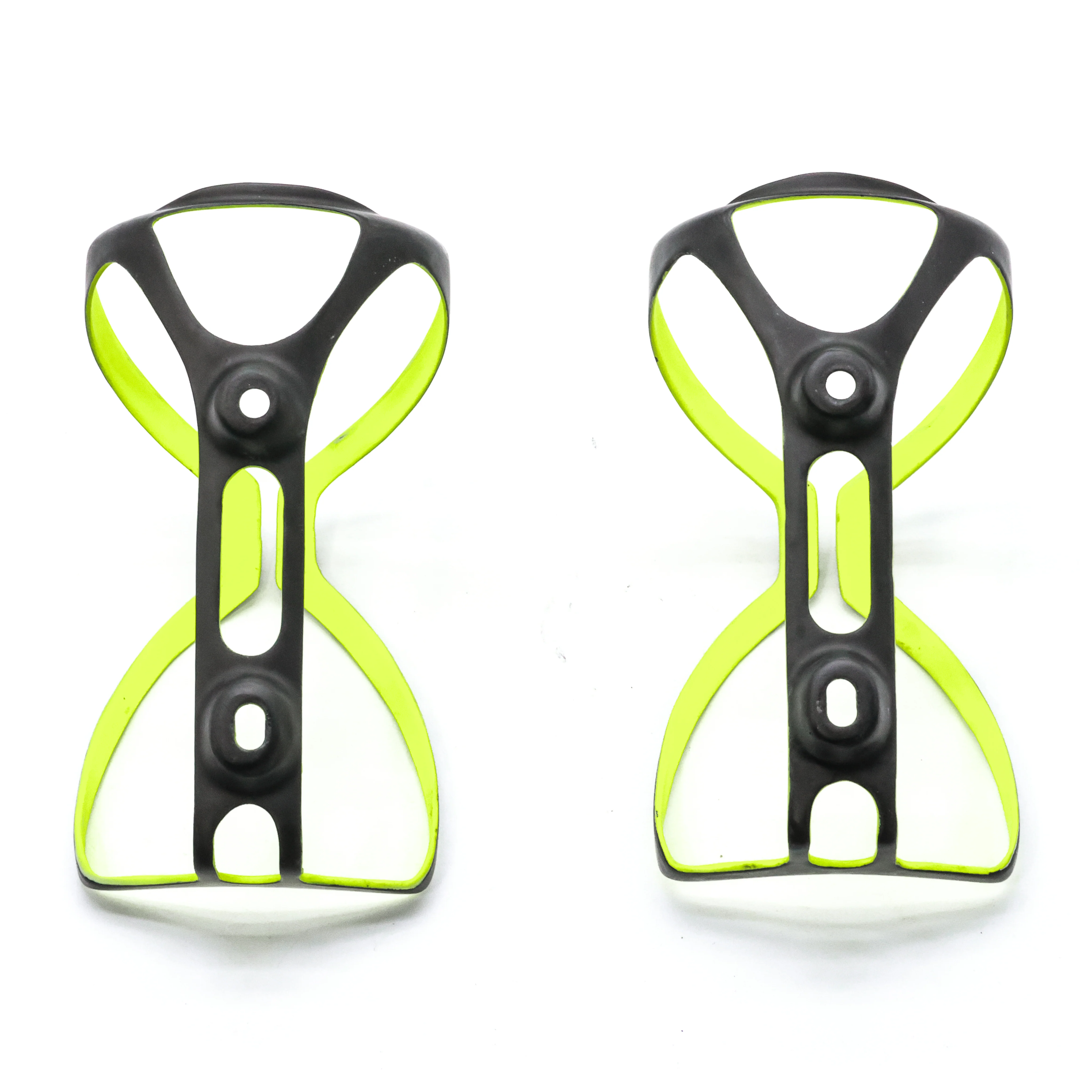 Blackburn Cinch Matte Hi Viz Yellow Carbon Top Load Bottle Cage Pair - 30g - Image 3