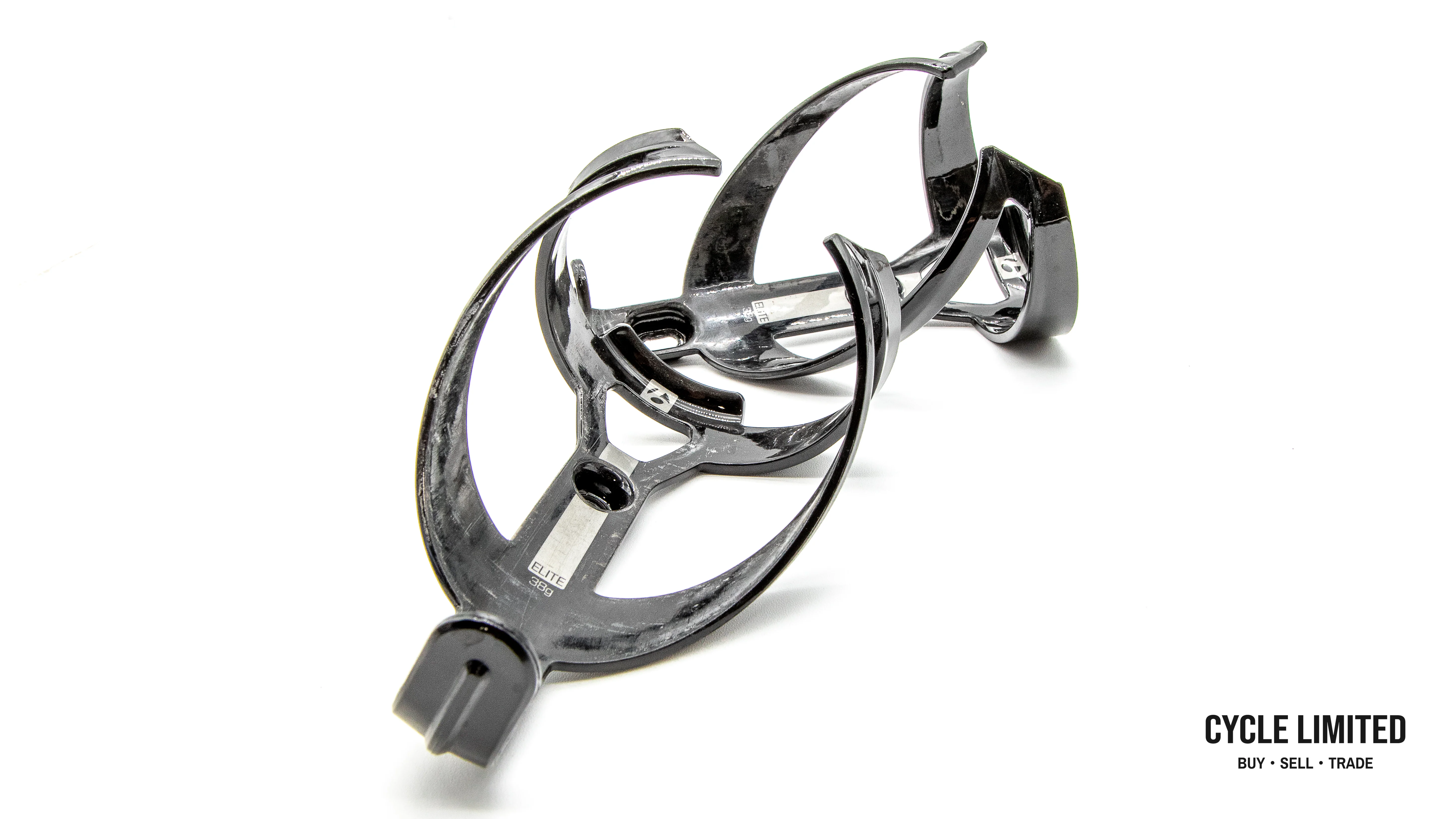Bontrager Elite Recycled Water Bottle Cage Pair Black 70g - Image 4