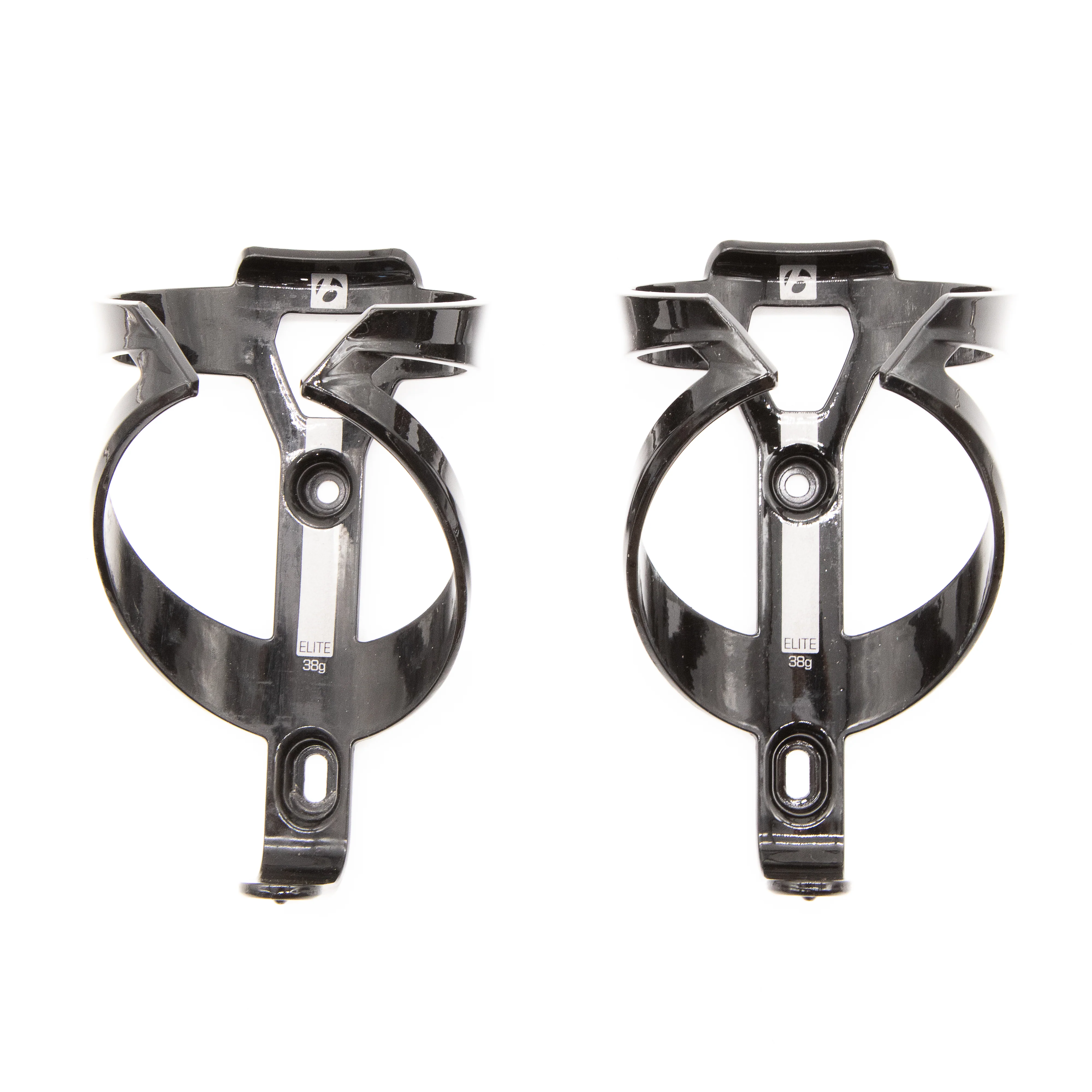 Bontrager Elite Water Bottle Cages Gloss Black Pair 69g