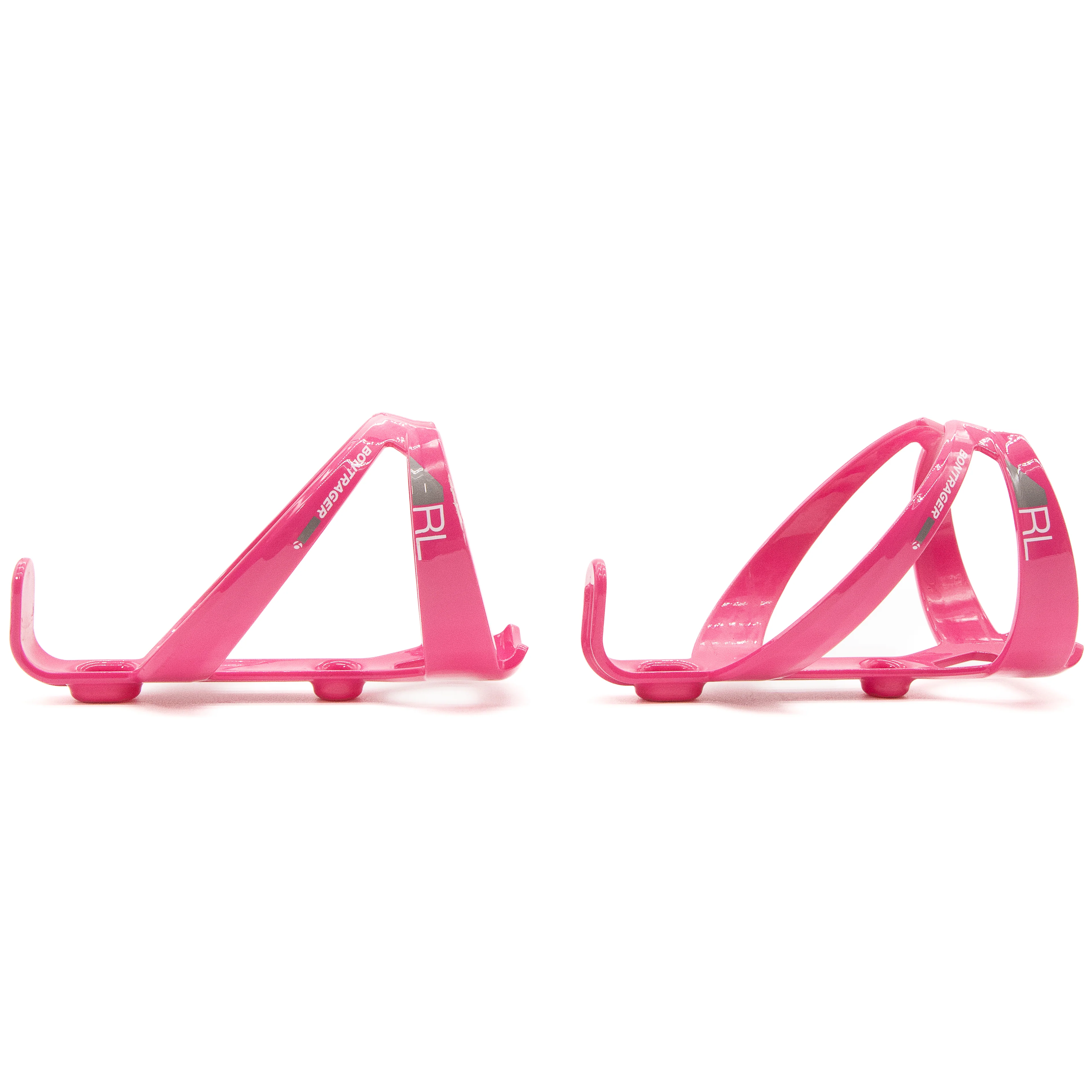 Bontrager RL Bicycle Bottle Cage Vice Pink Gloss Pair 70g - Image 3
