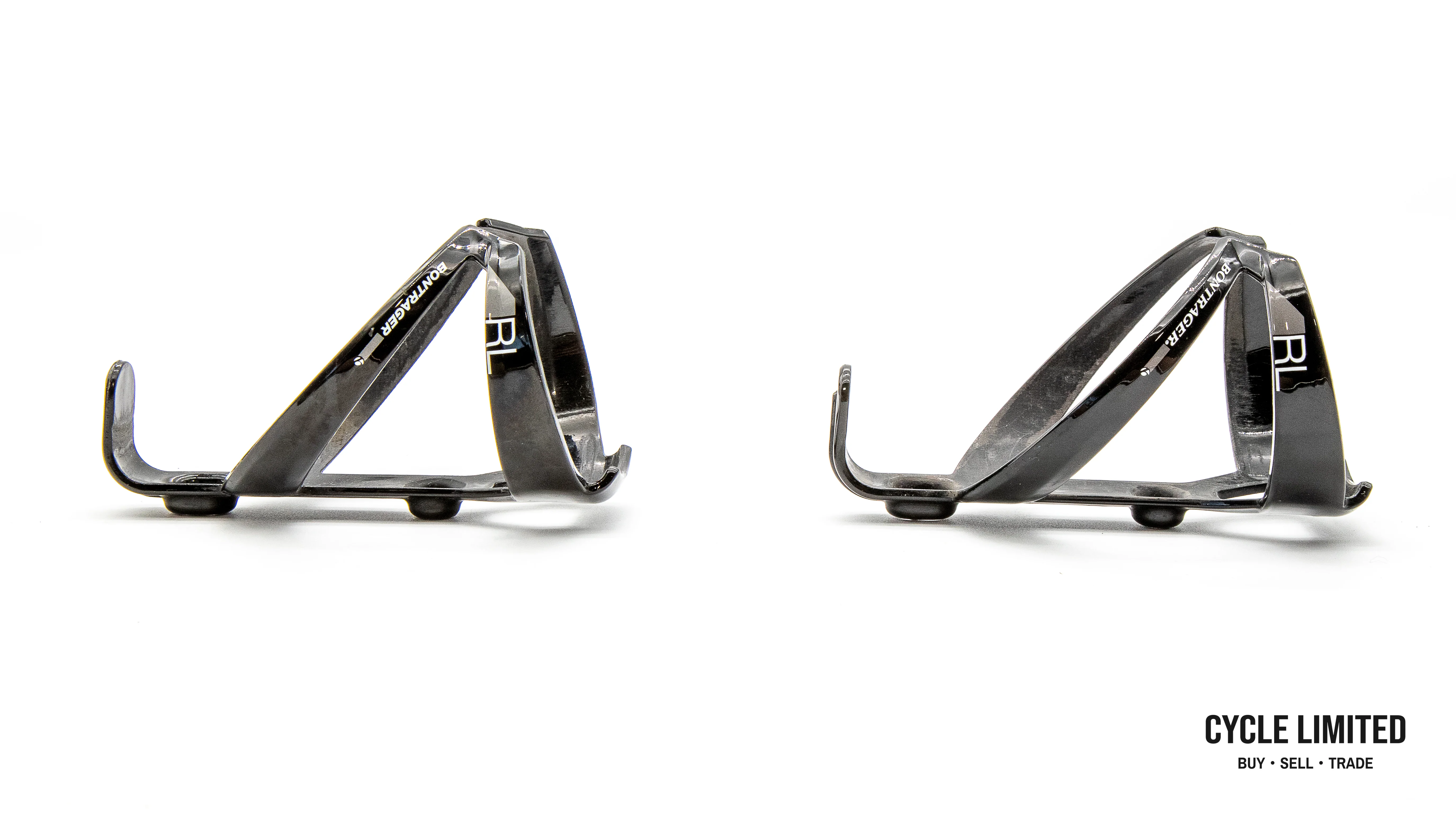 Bontrager RL Bottle Cages Pair Gloss Black 68g - Image 2