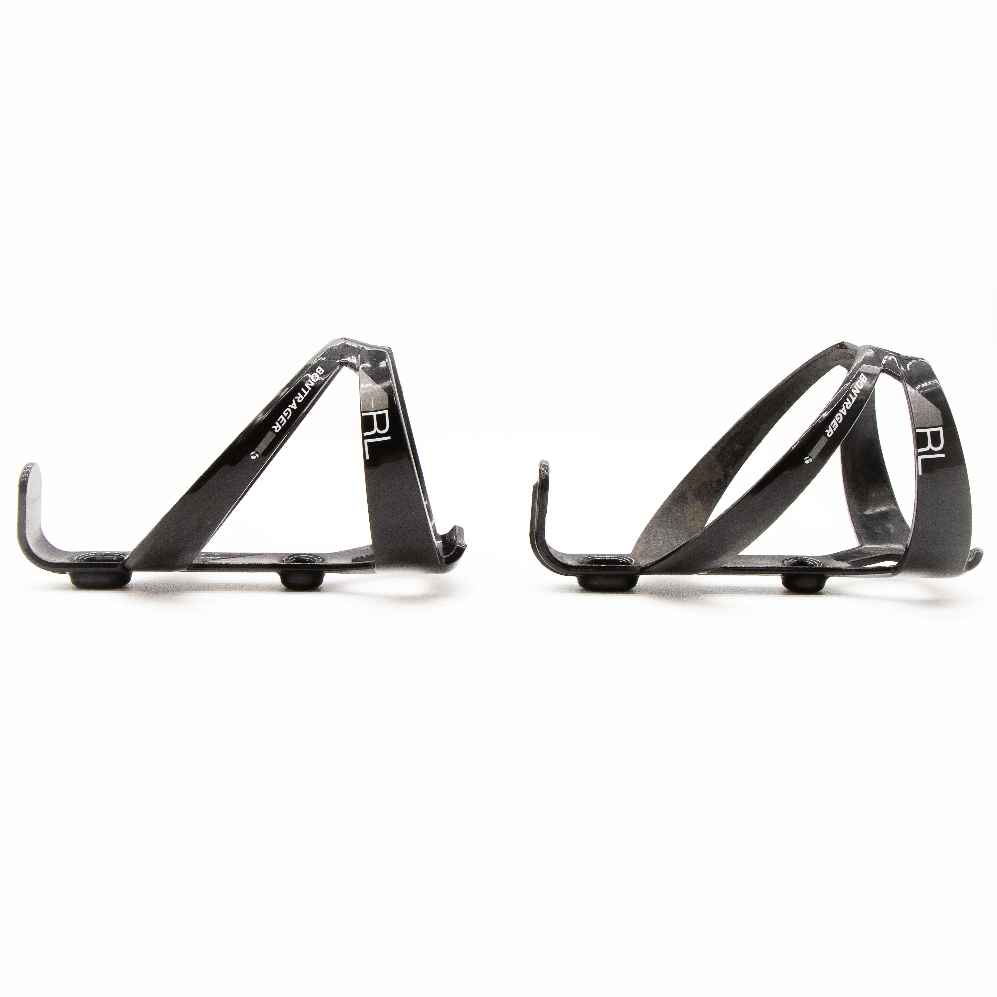 Bontrager RL Water Bottle Cages Black Gloss Pair 70g - Image 2